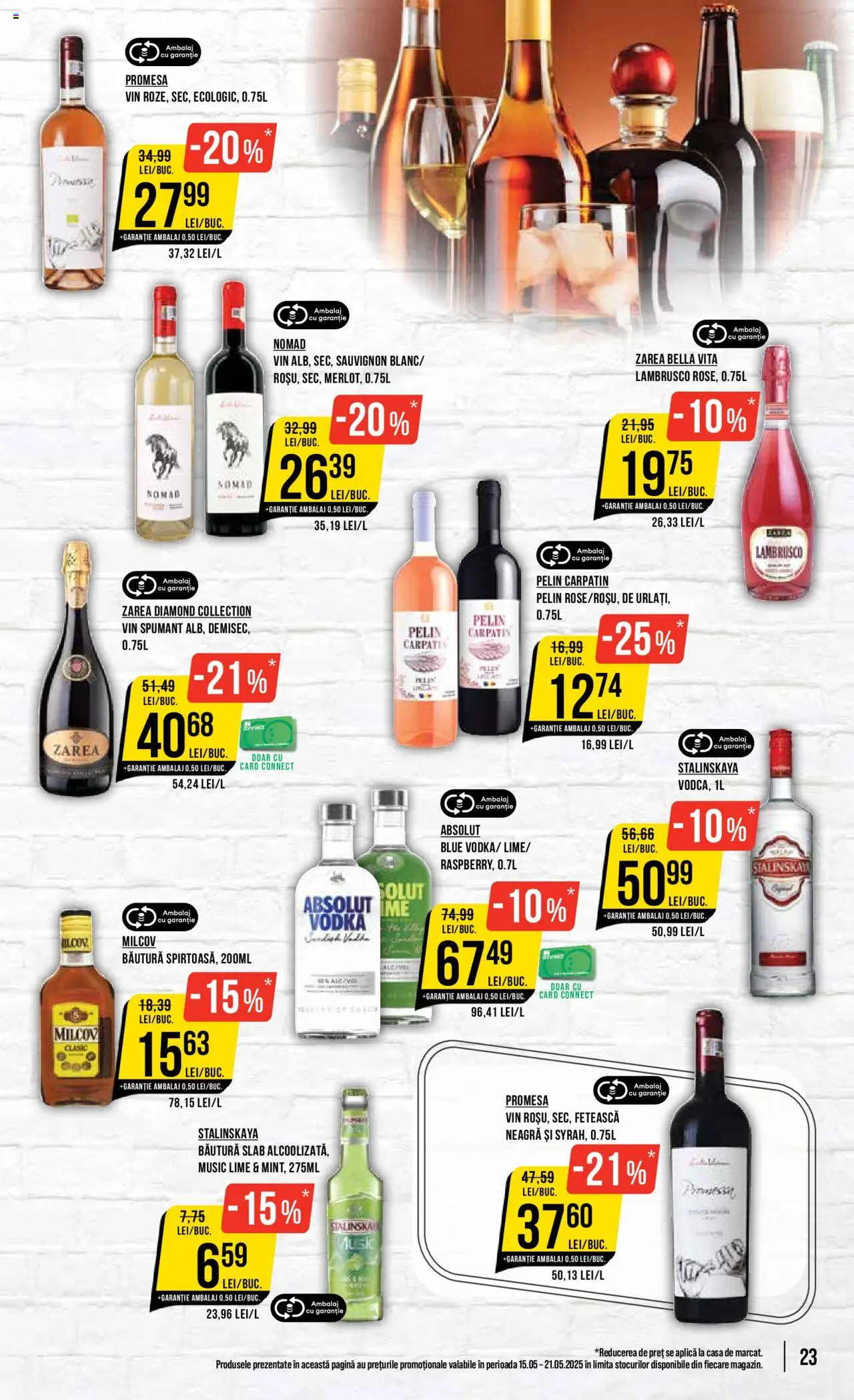 Catalog Mega Image 15 - 21 Mai 2025 | Pagina 23 | Produse: Lime, Vin, Vodka
