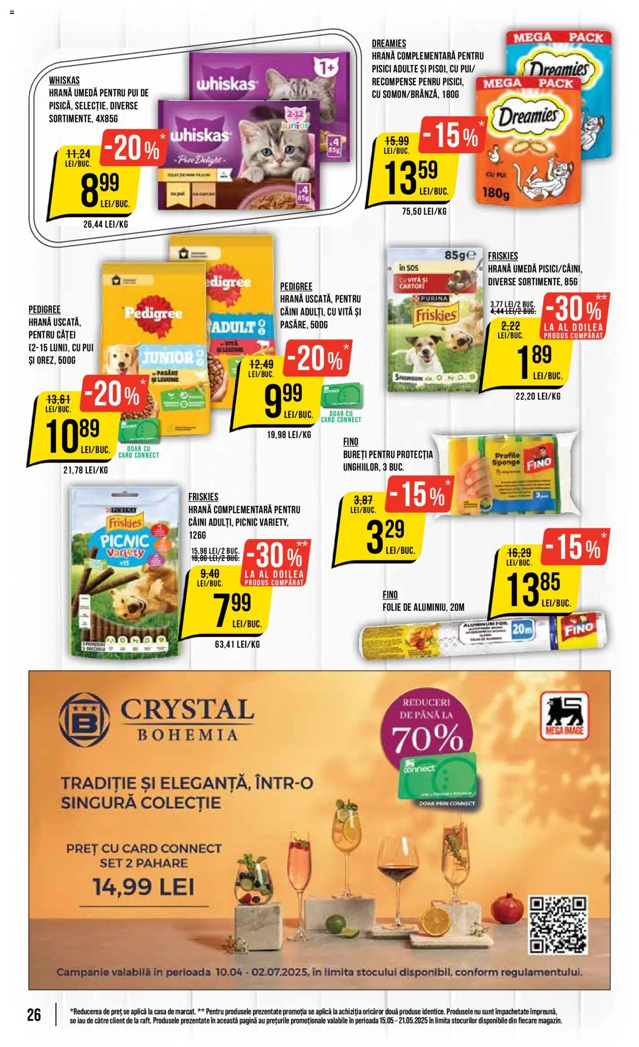 Catalog Mega Image 15 - 21 Mai 2025 | Pagina 26 | Produse: Pahare, Hacıyatmaz Kedi Oyuncağı, Sos
