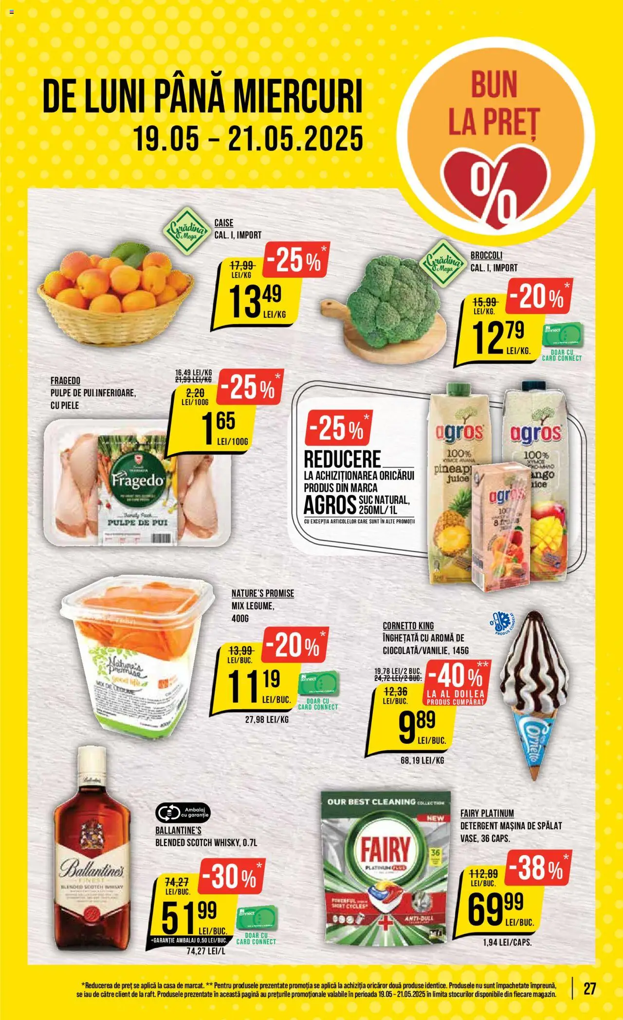 Catalog Mega Image 15 - 21 Mai 2025 | Pagina 27 | Produse: Hacıyatmaz Kedi Oyuncağı, Detergent, Înghețată, Ahtapot