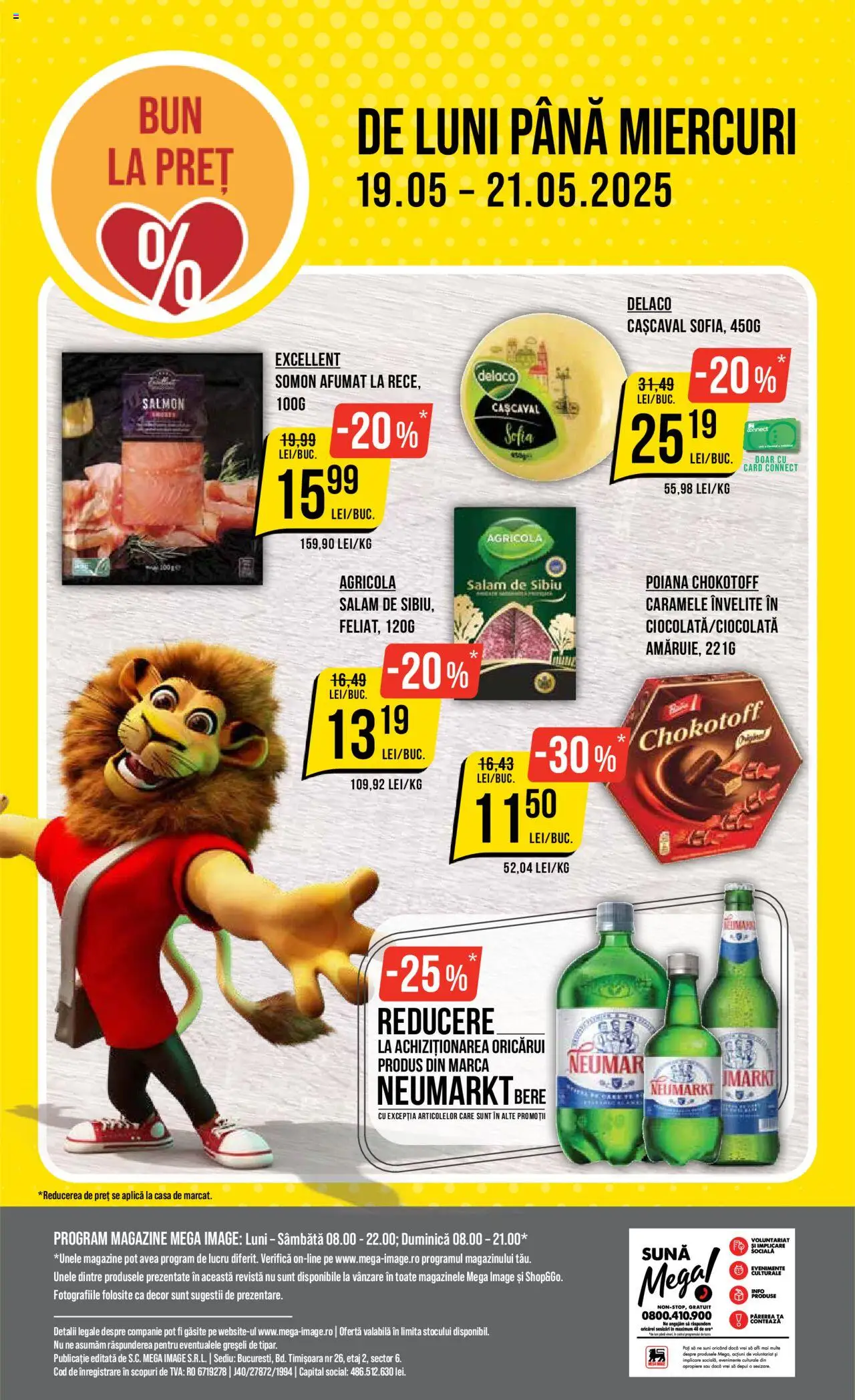 Catalog Mega Image 15 - 21 Mai 2025 | Pagina 28 | Produse: Light Kedi Konservesi, Cașcaval, Salam, Caramele