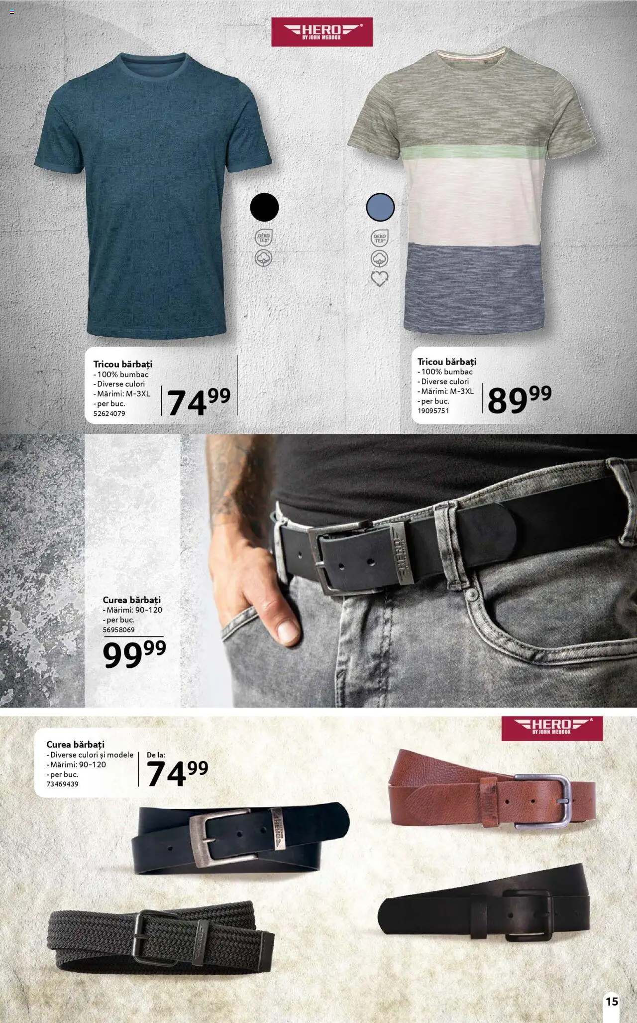 Catalog Selgros 16 Mai - 12 Iunie 2025 | Pagina 15 | Produse: Curea, Tricou