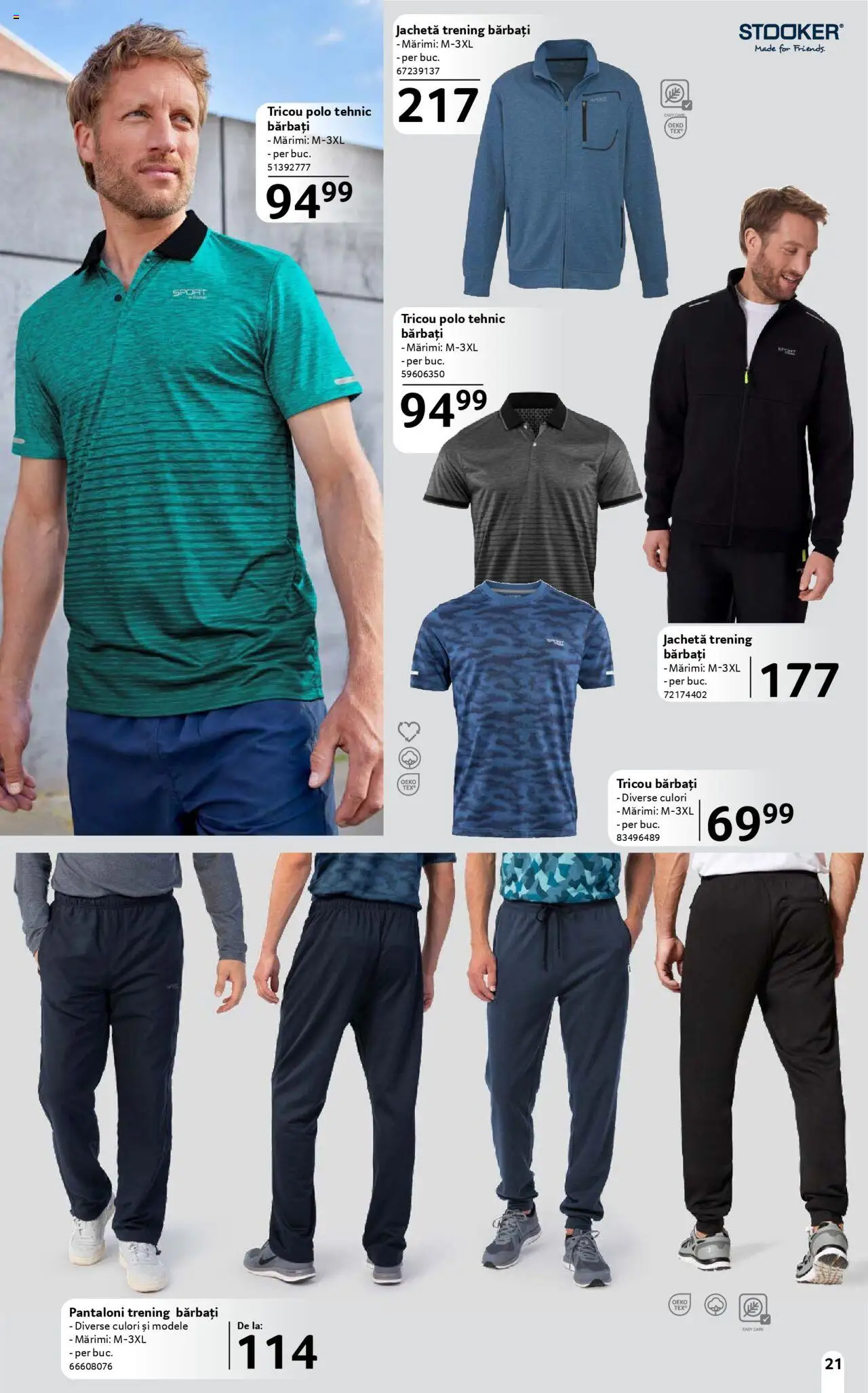 Catalog Selgros 16 Mai - 12 Iunie 2025 | Pagina 21 | Produse: Trening, Deri ve Tüy Bakımı, Tricou, Pantaloni