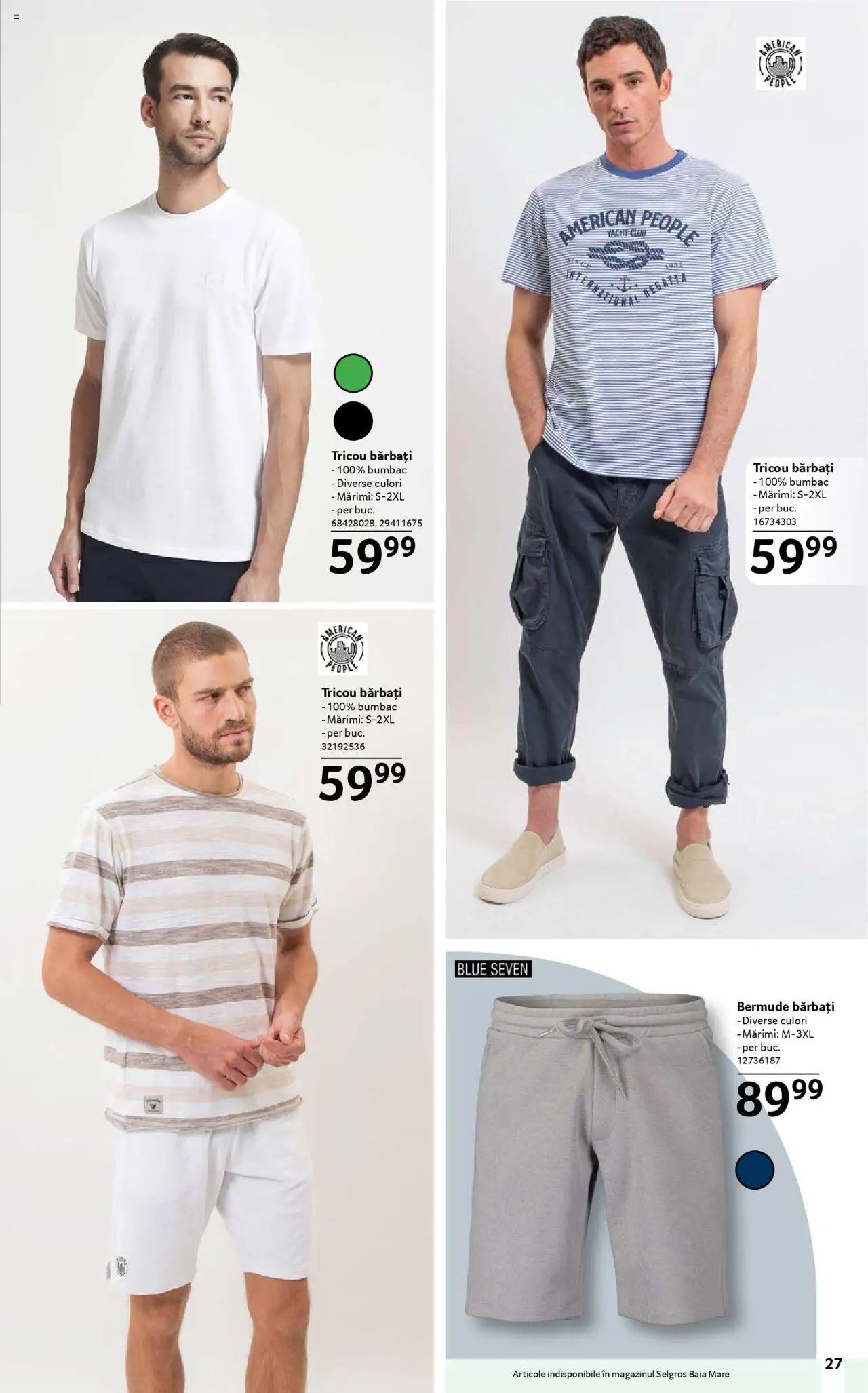 Catalog Selgros 16 Mai - 12 Iunie 2025 | Pagina 27 | Produse: Tricou