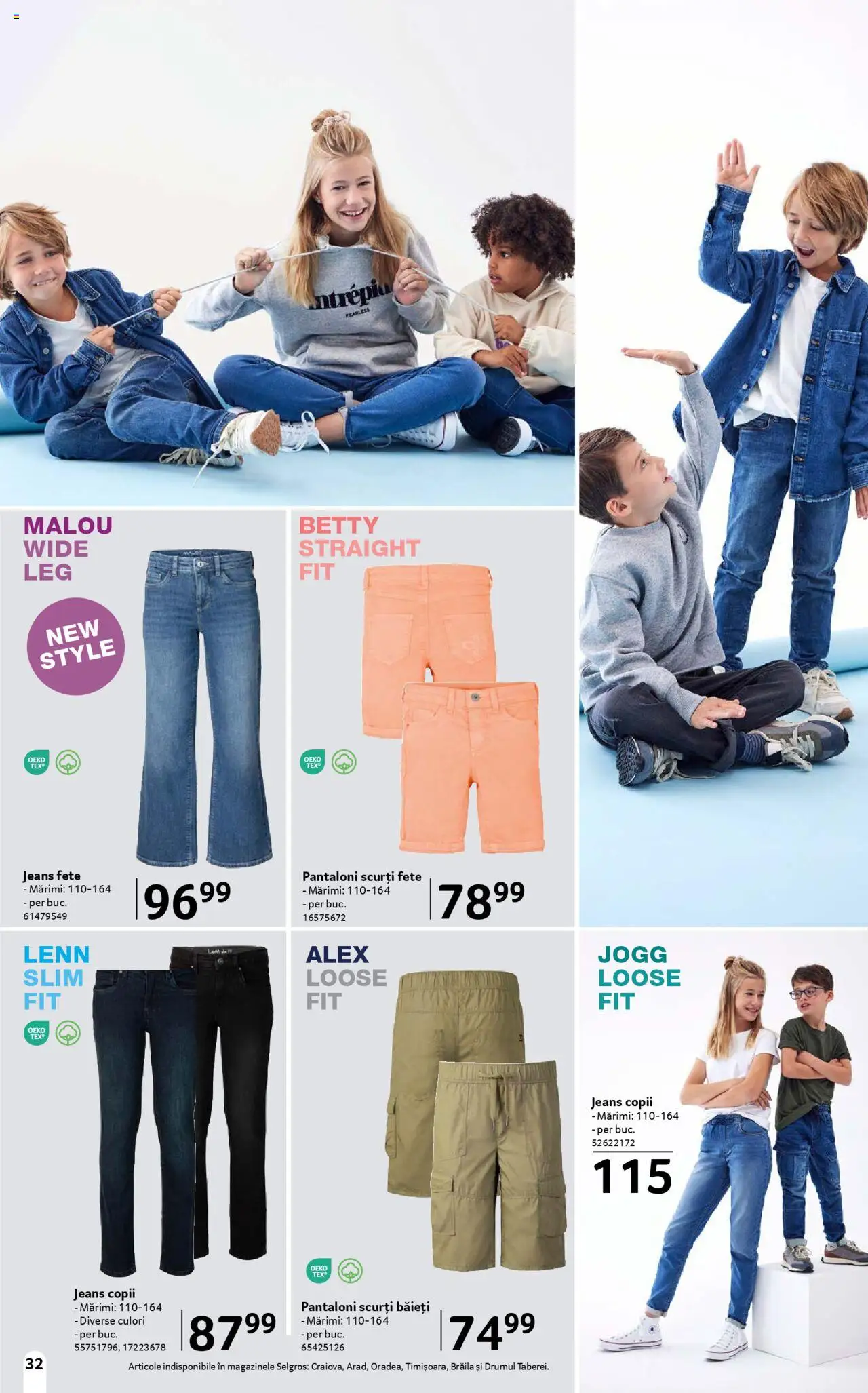 Catalog Selgros 16 Mai - 12 Iunie 2025 | Pagina 32 | Produse: Delgeç, Pantaloni, Pantaloni scurți