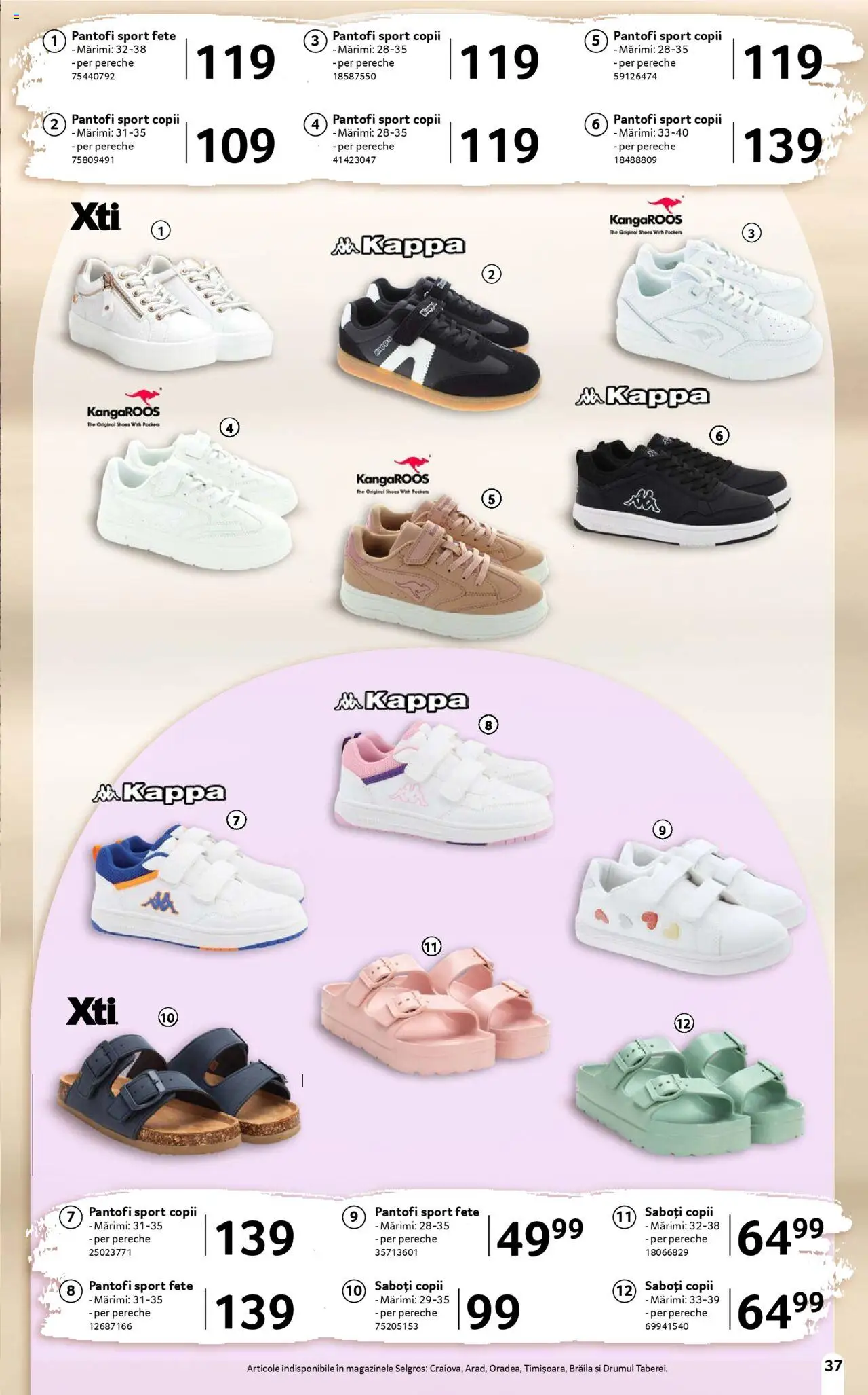 Catalog Selgros 16 Mai - 12 Iunie 2025 | Pagina 37 | Produse: Pantofi