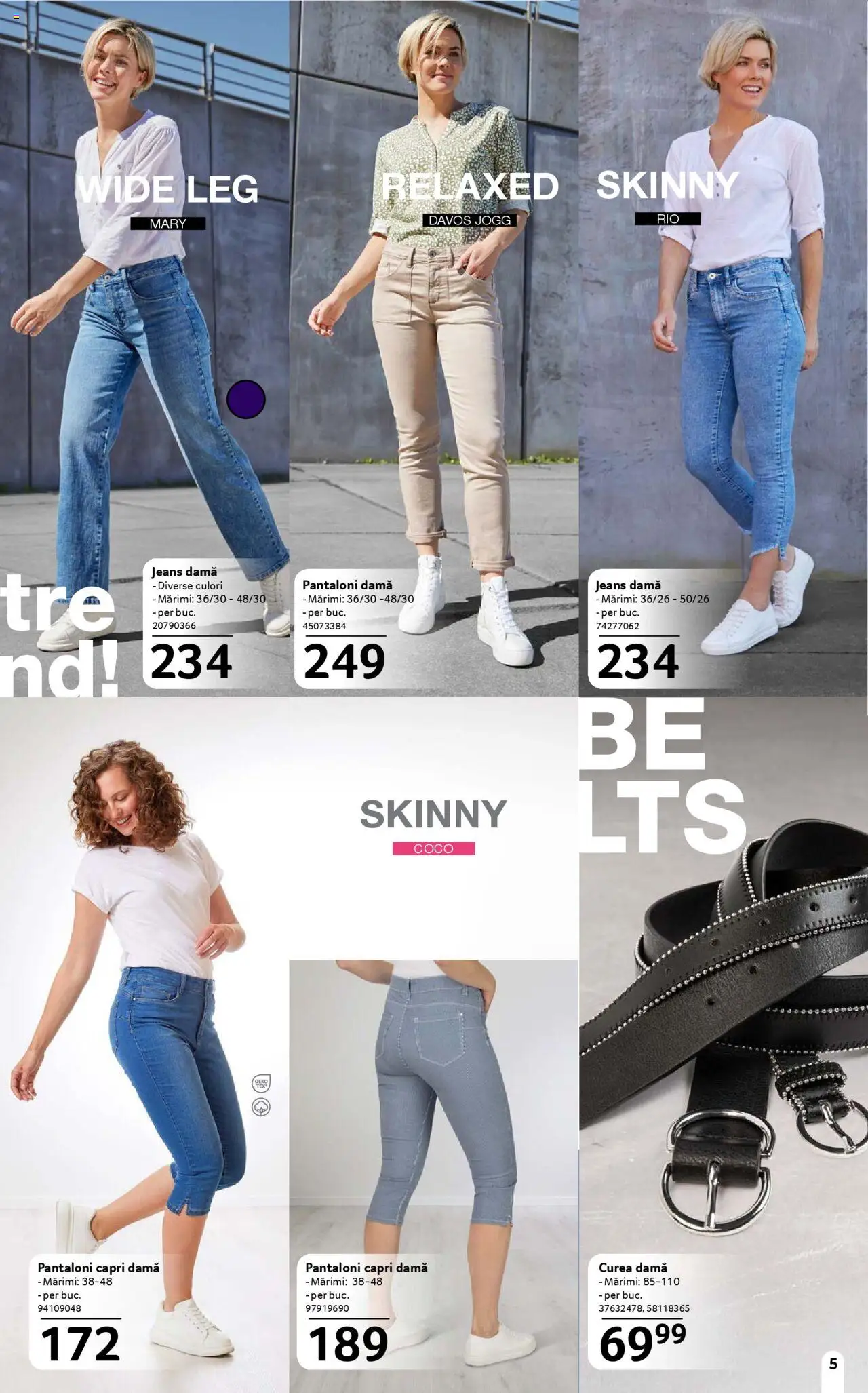 Catalog Selgros 16 Mai - 12 Iunie 2025 | Pagina 5 | Produse: Curea, Pantaloni