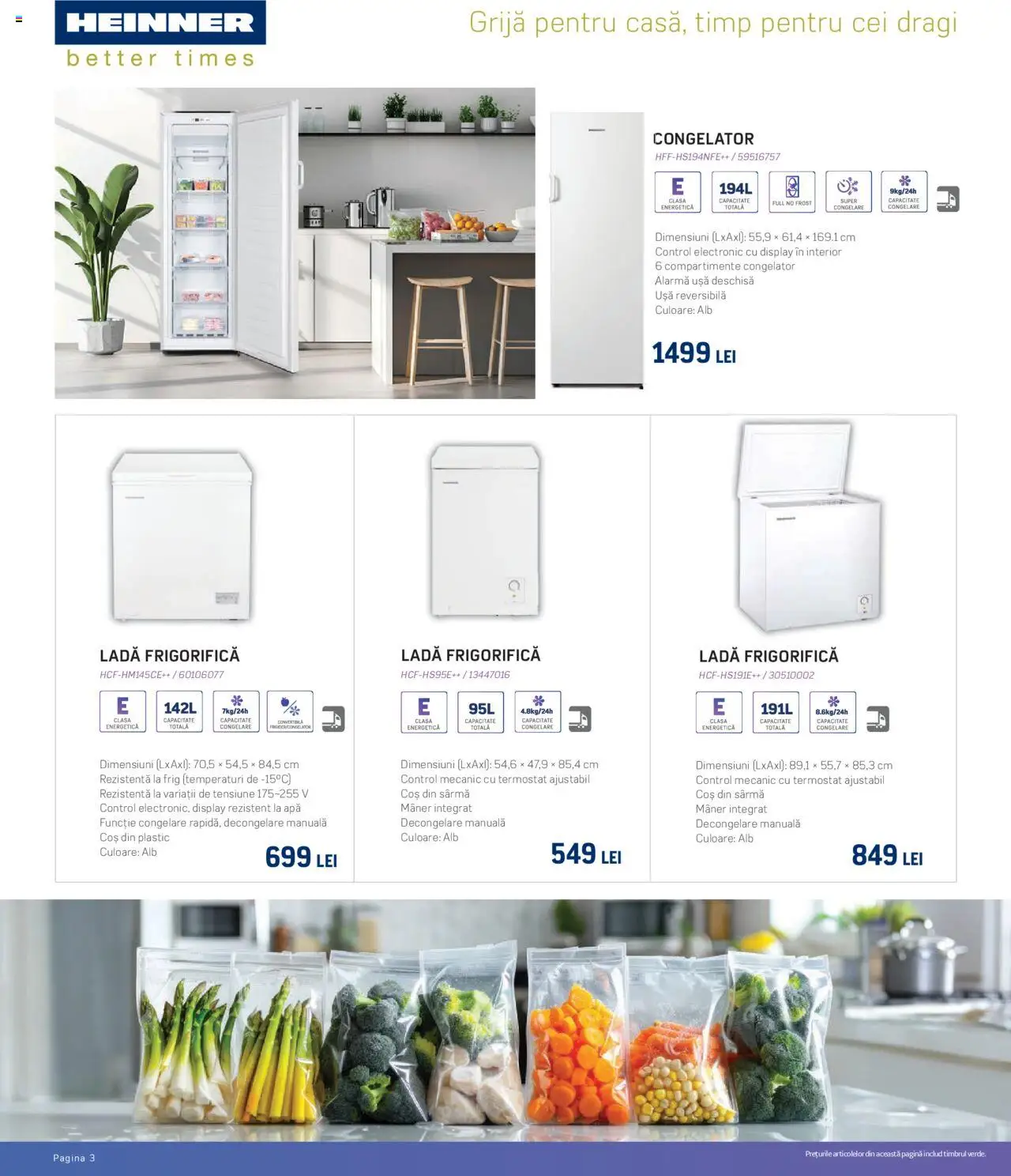 Catalog Selgros 16 Mai - 12 Iunie 2025 | Pagina 4 | Produse: Congelator, Mâner, Ușă, Apă