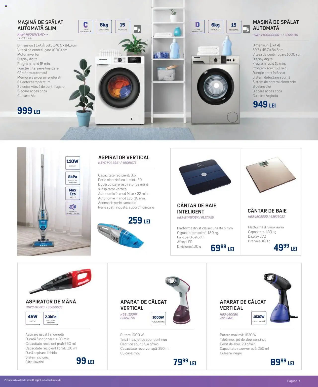 Catalog Selgros 16 Mai - 12 Iunie 2025 | Pagina 5 | Produse: Mașină De Spălat, Babak, Perie, Apă