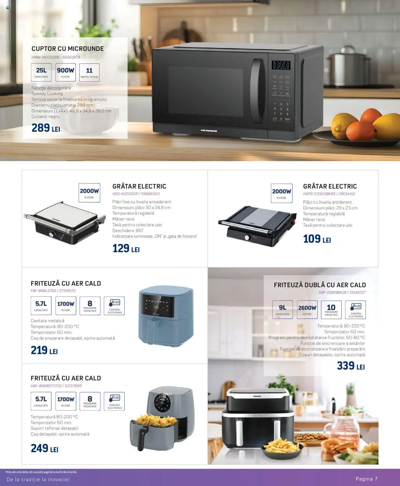 Catalog Selgros 16 Mai - 12 Iunie 2025 | Pagina 9 | Produse: Cuptor Cu Microunde, Friteuză, Coș, Mâner