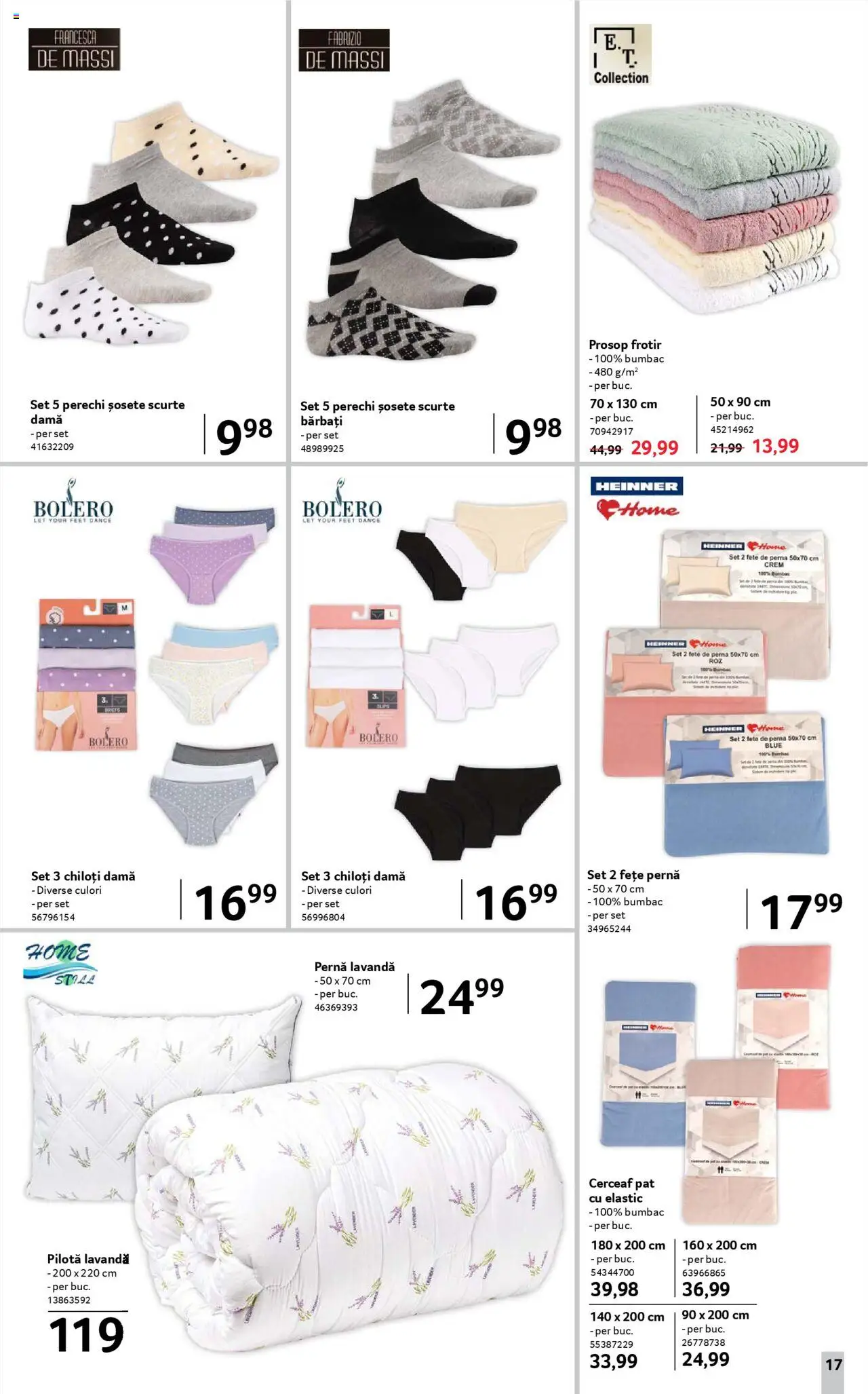 Catalog Selgros 16 - 29 Mai 2025 | Pagina 17 | Produse: Pat, Pilotă, Chiloți, Șosete