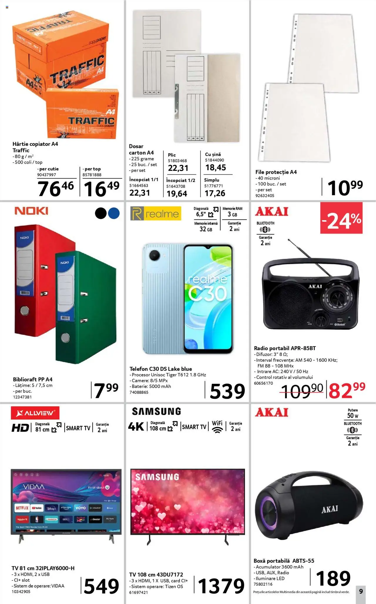 Catalog Selgros 16 - 29 Mai 2025 | Pagina 9 | Produse: Telefon, Radio, Babak, Boxă portabilă