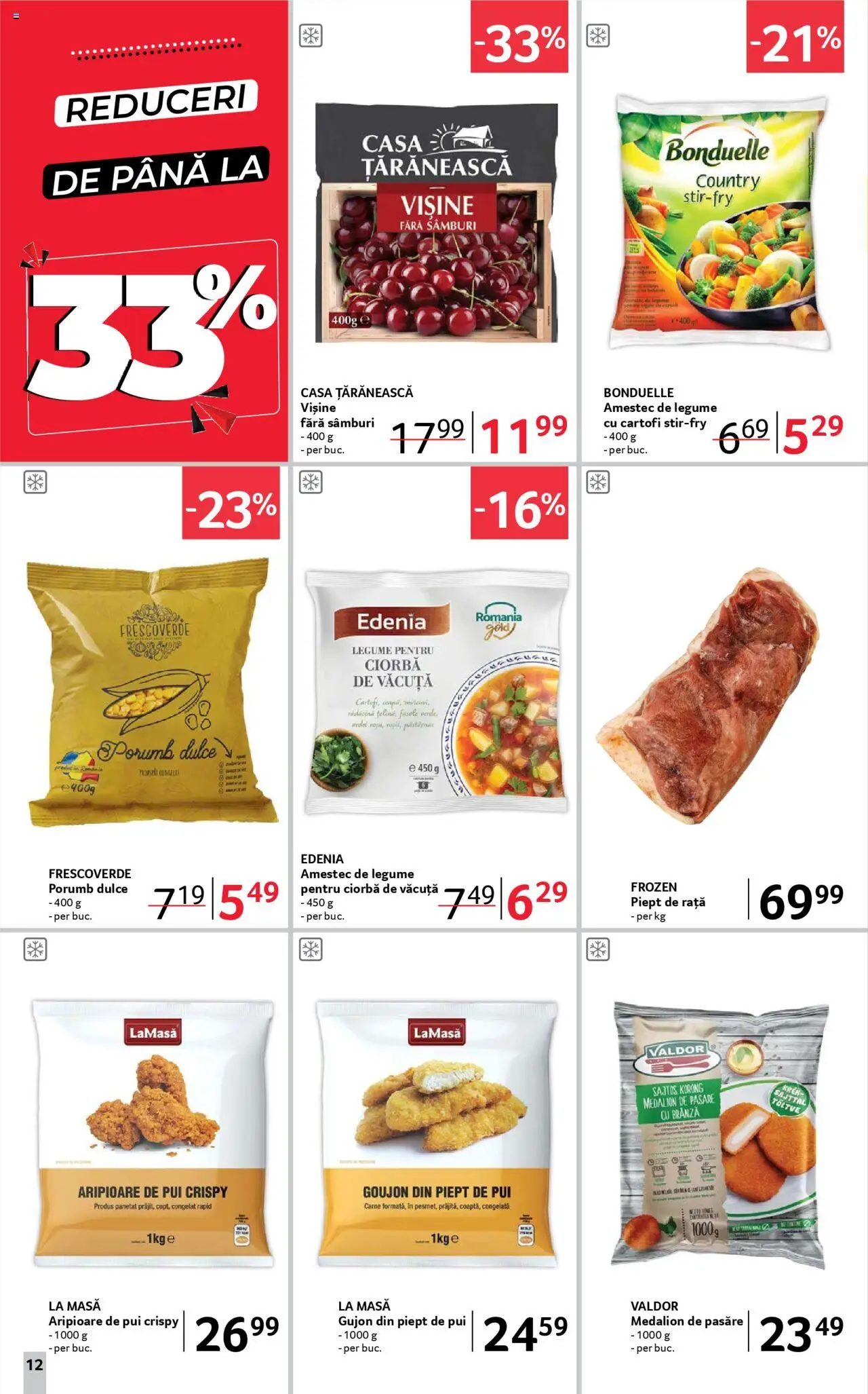 Catalog Selgros 16 - 29 Mai 2025 | Pagina 12 | Produse: Rață, Brânză, Porumb, Cartofi