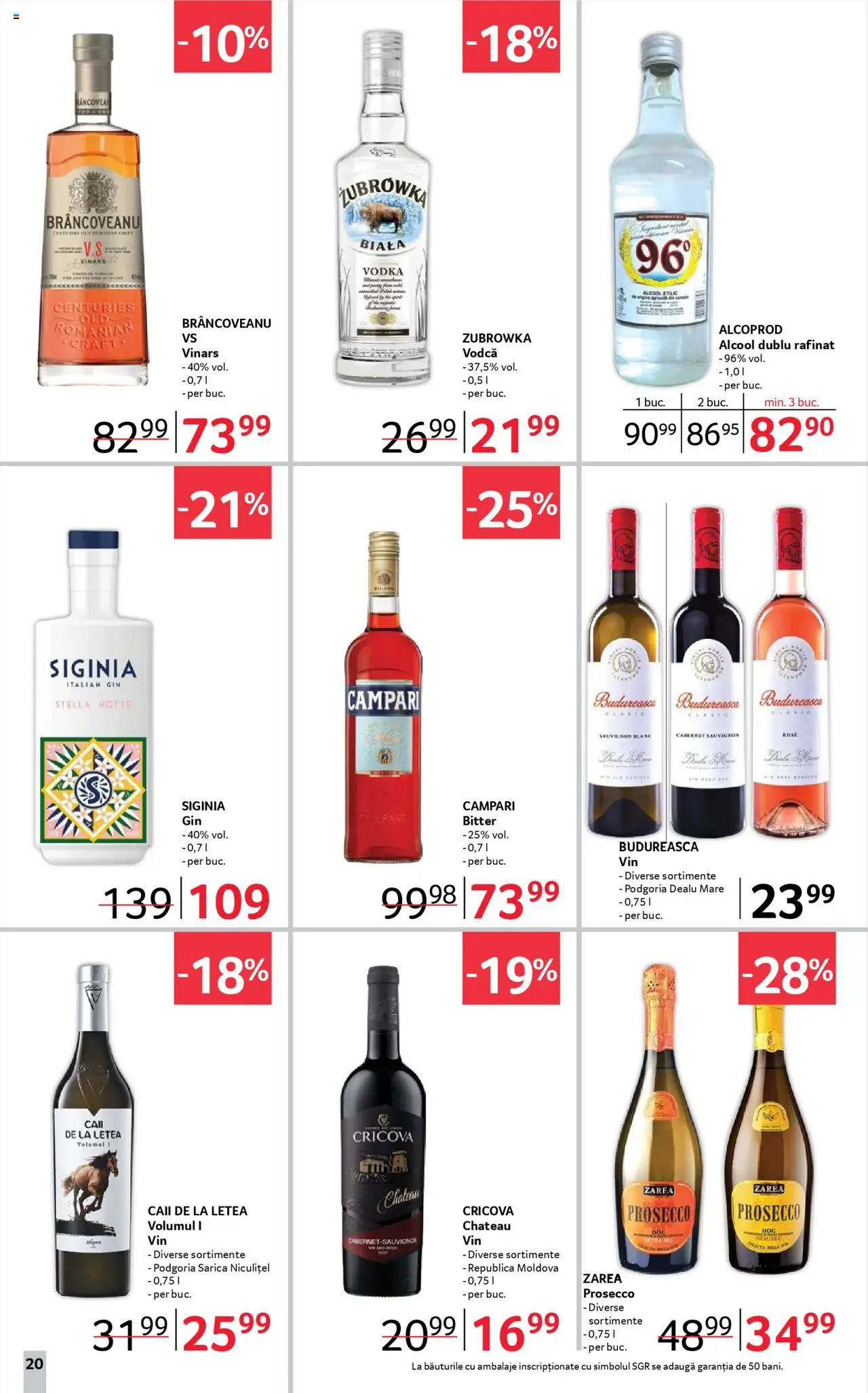 Catalog Selgros 16 - 29 Mai 2025 | Pagina 20 | Produse: Su ısıtıcı, Prosecco, Gin, Vodka