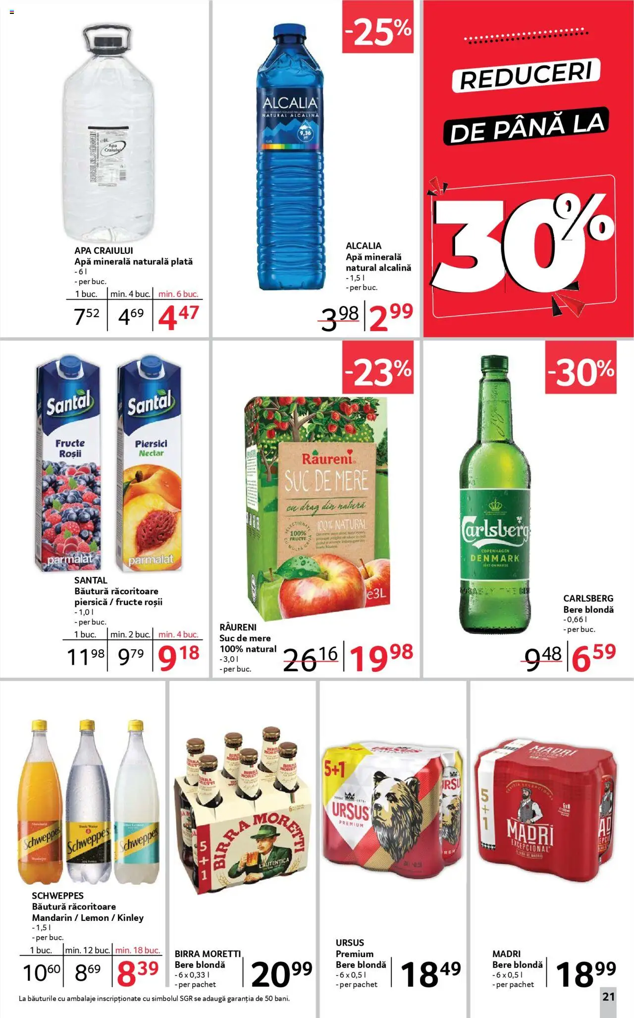 Catalog Selgros 16 - 29 Mai 2025 | Pagina 21 | Produse: Piersică, Suc, Apă, Fructe