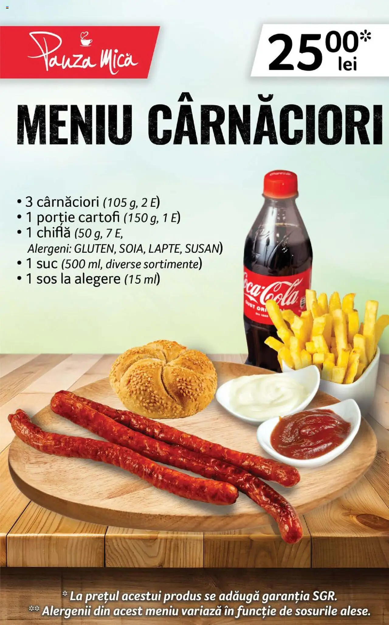 Catalog Selgros 16 - 29 Mai 2025 | Pagina 3 | Produse: Amerikan servis, Chiflă, Suc, Sos