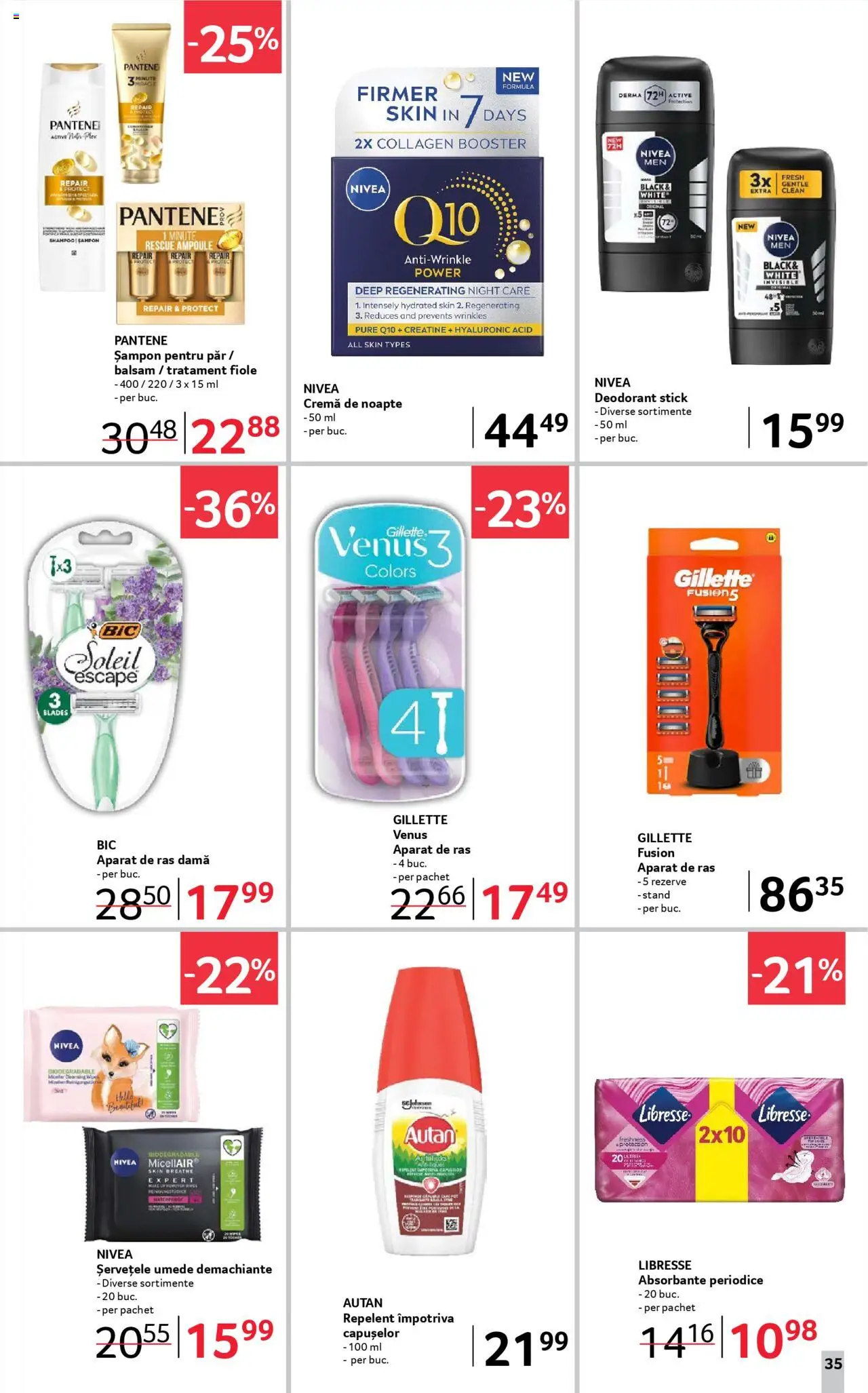 Catalog Selgros 16 - 29 Mai 2025 | Pagina 35 | Produse: Șampon, Balsam, Cremă, Deodorant