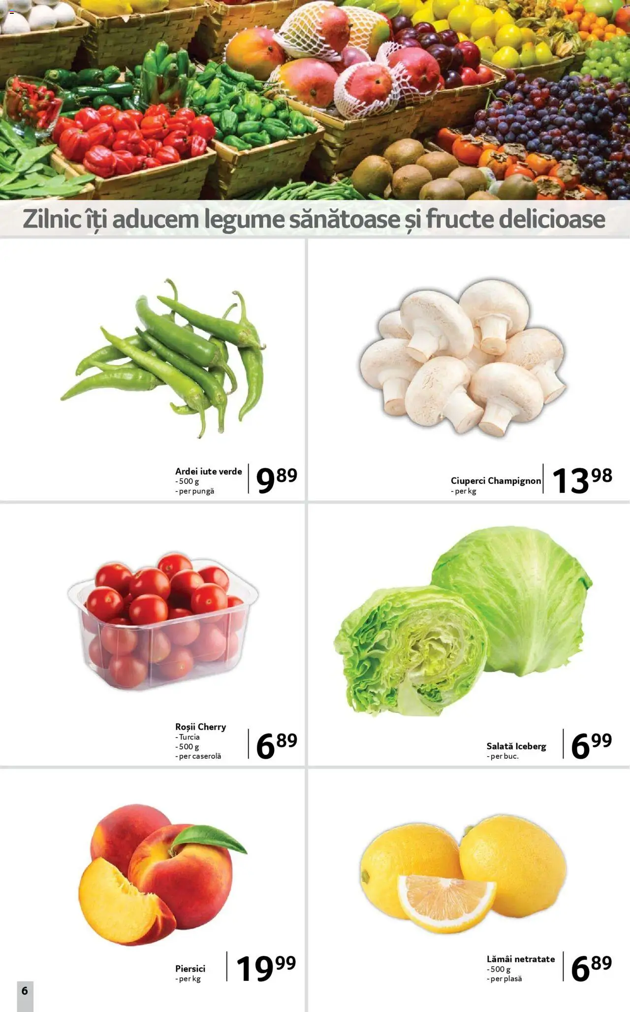 Catalog Selgros 16 - 29 Mai 2025 | Pagina 6 | Produse: Ardei iute, Roșii, Legume, Fructe