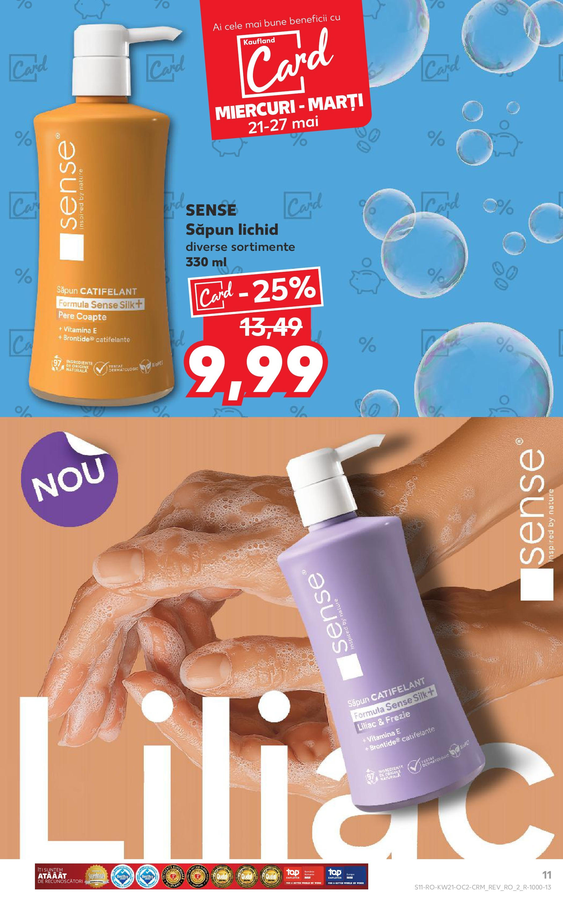 Catalog Kaufland 21 - 27 Mai 2025 | Pagina 11 | Produse: Săpun, Săpun lichid