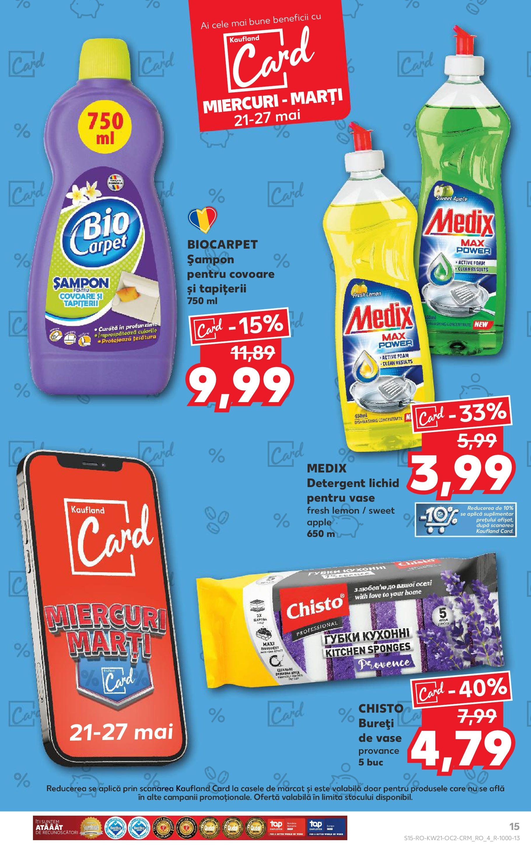 Catalog Kaufland 21 - 27 Mai 2025 | Pagina 15 | Produse: Pomelo, Șampon, Apple, Detergent