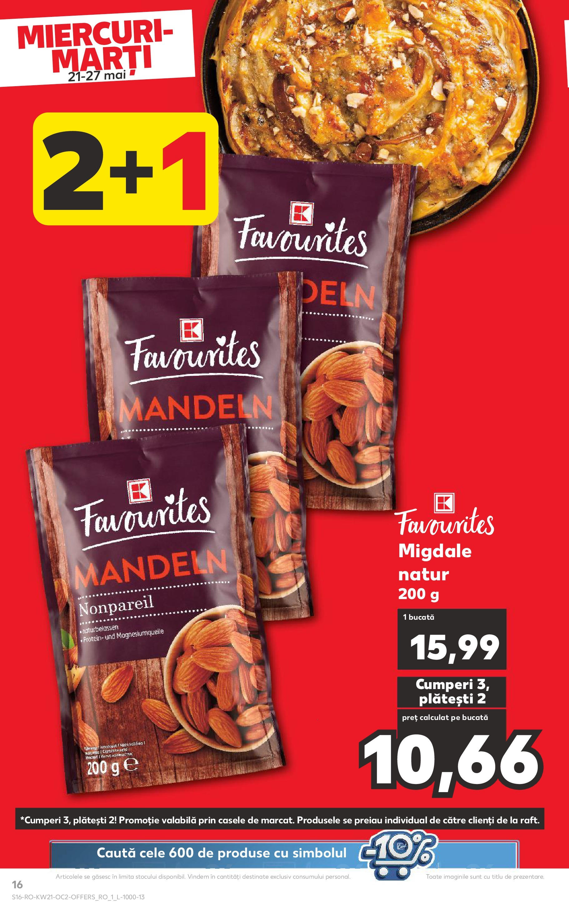 Catalog Kaufland 21 - 27 Mai 2025 | Pagina 16 | Produse: Migdale