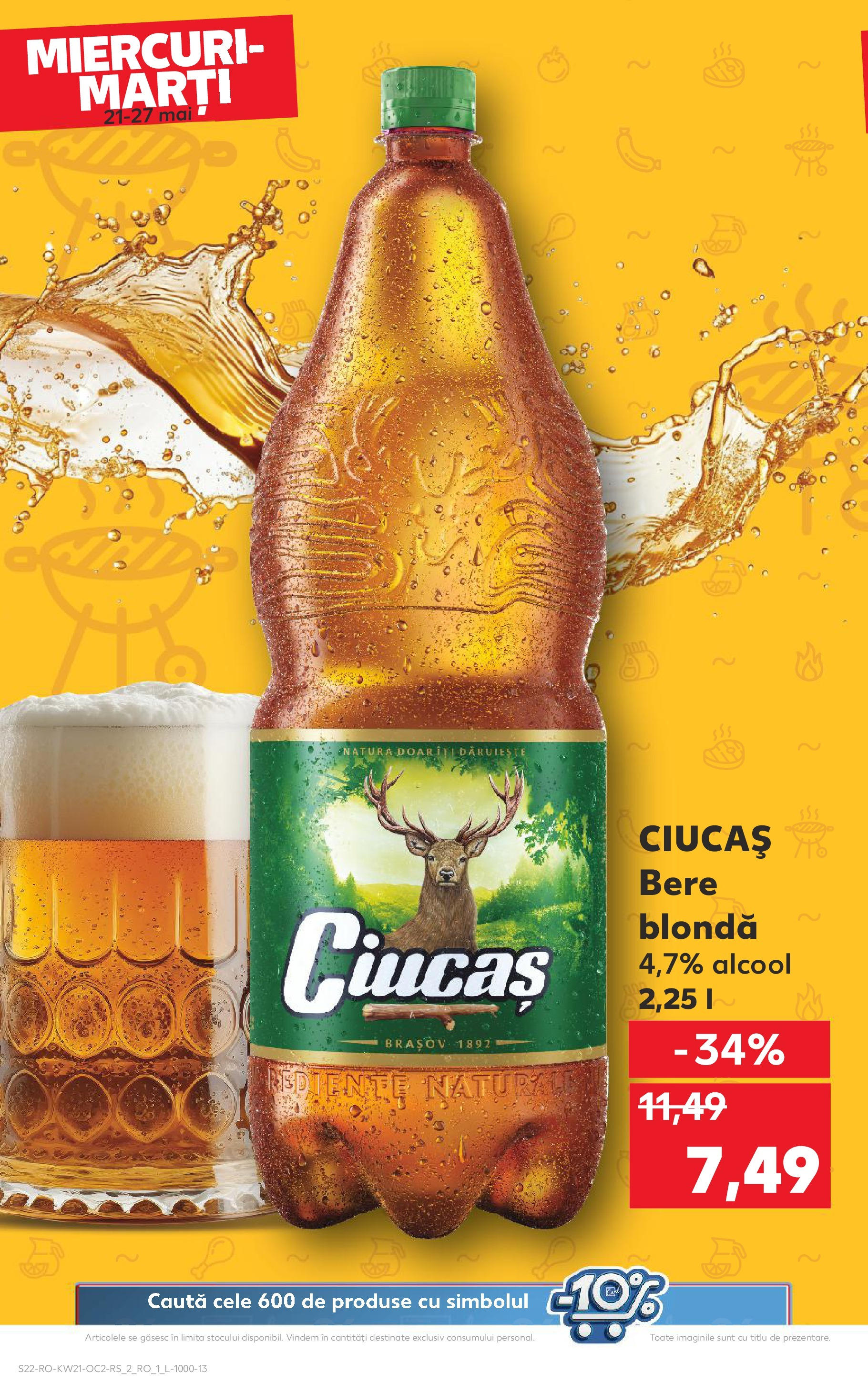 Catalog Kaufland 21 - 27 Mai 2025 | Pagina 22 | Produse: Bere