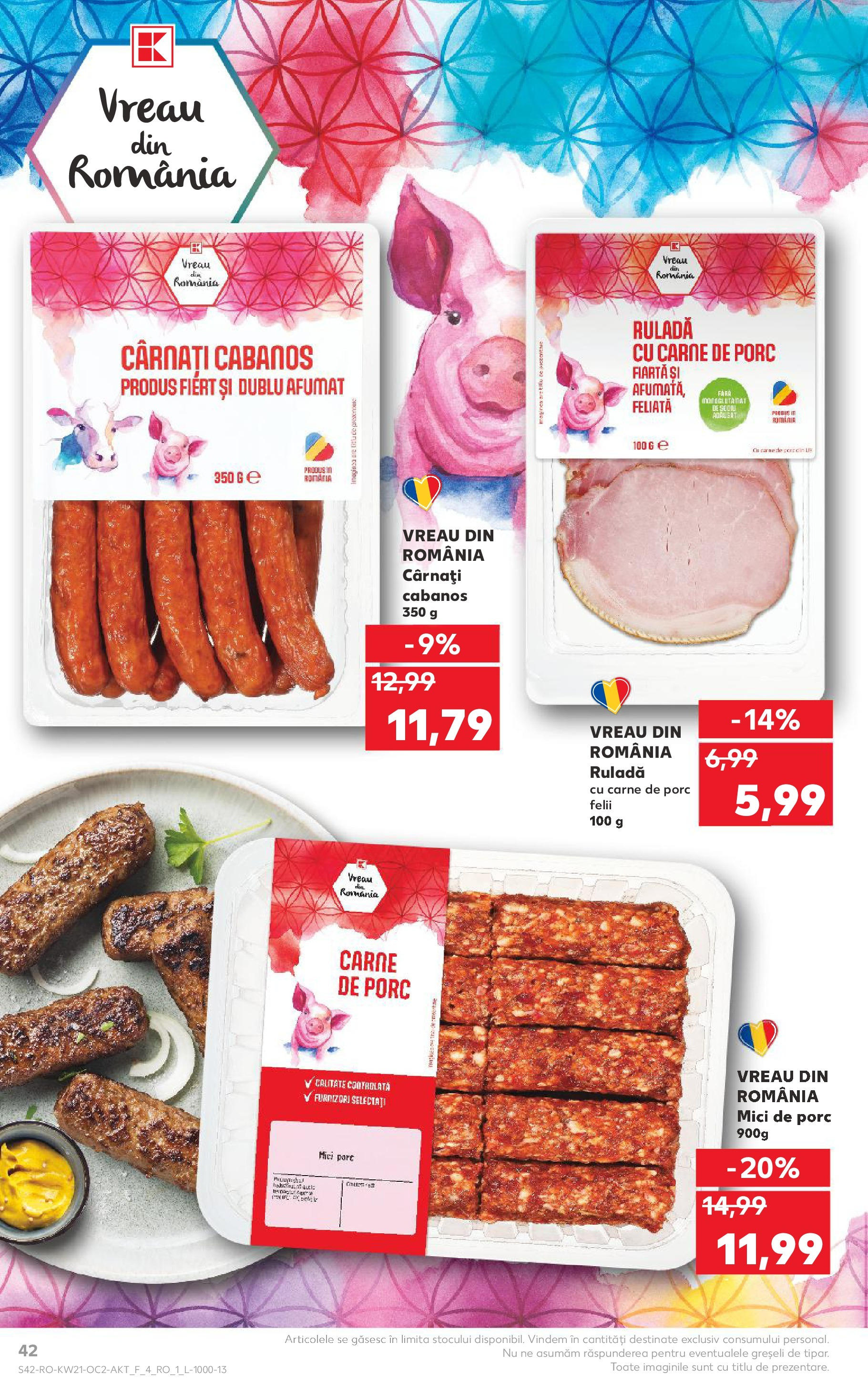 Catalog Kaufland 21 - 27 Mai 2025 | Pagina 42 | Produse: Mici, Carne De Porc, Cârnați