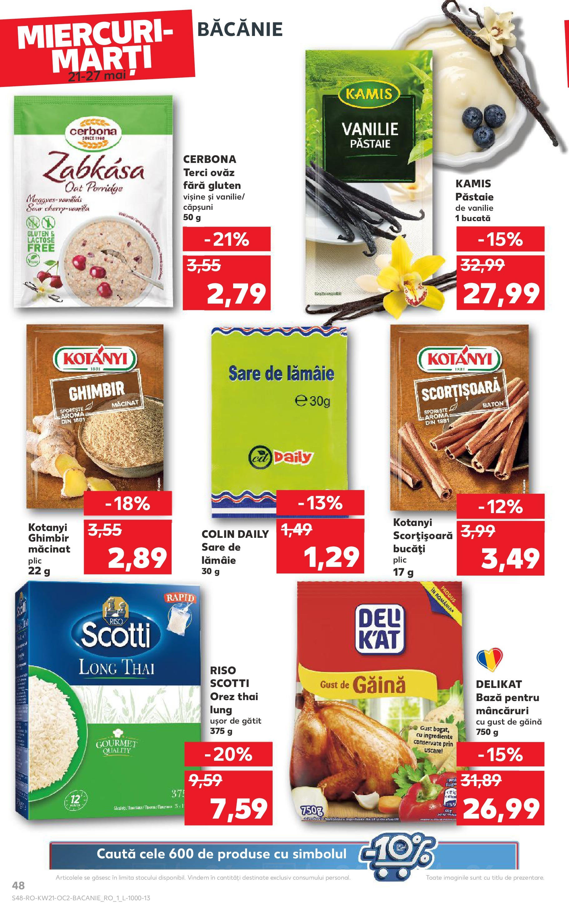 Catalog Kaufland 21 - 27 Mai 2025 | Pagina 48 | Produse: Orez, Căpșuni, Sare, Lămâie