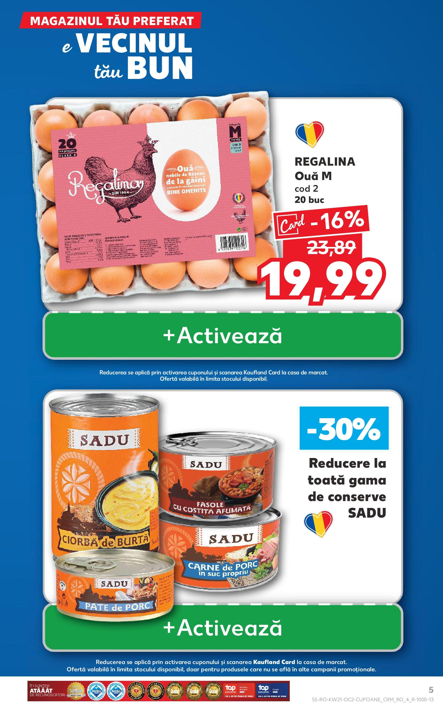 Catalog Kaufland 21 - 27 Mai 2025 | Pagina 5 | Produse: Pate, Ouă, Suc, Carne De Porc