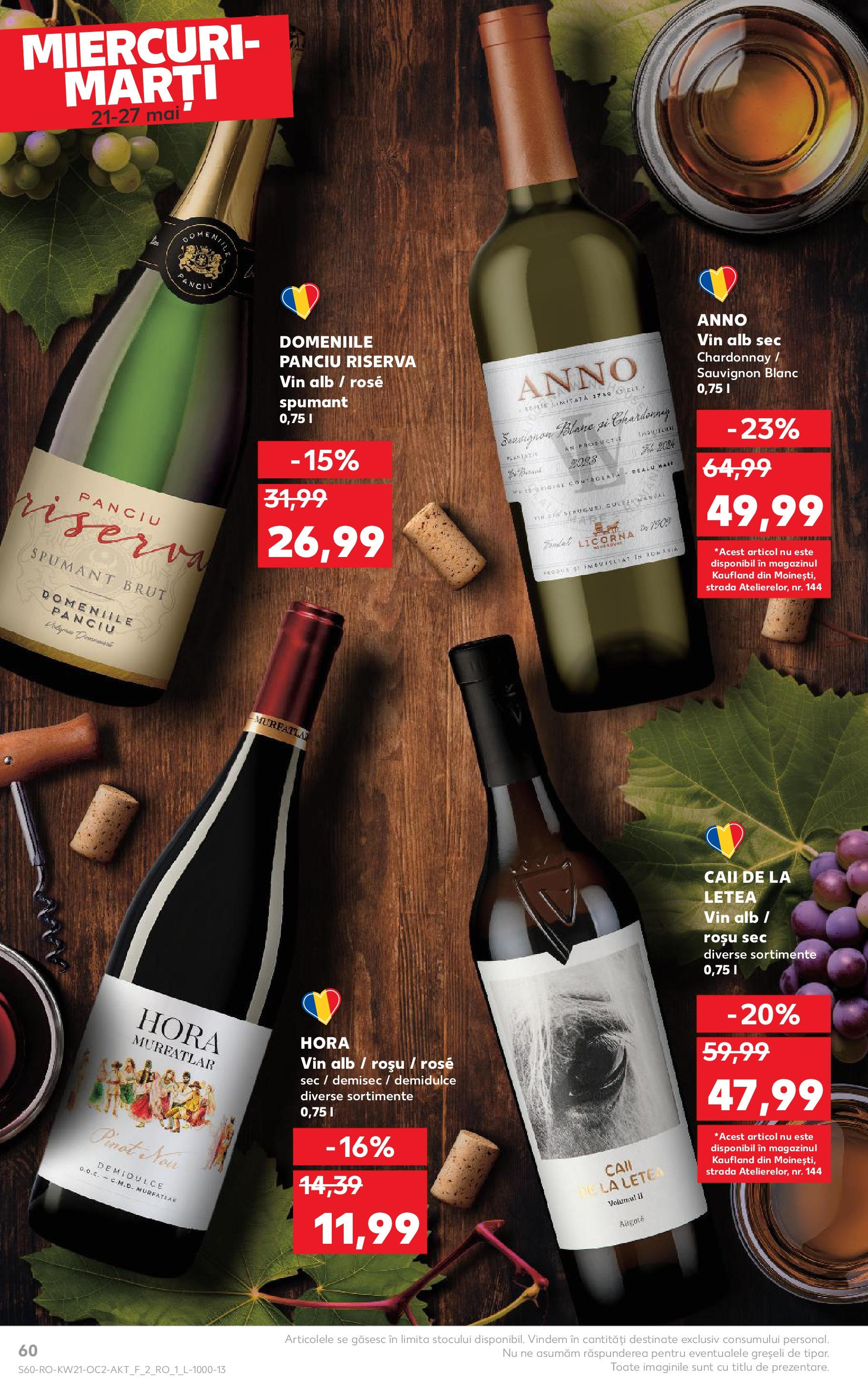 Catalog Kaufland 21 - 27 Mai 2025 | Pagina 60 | Produse: Vin