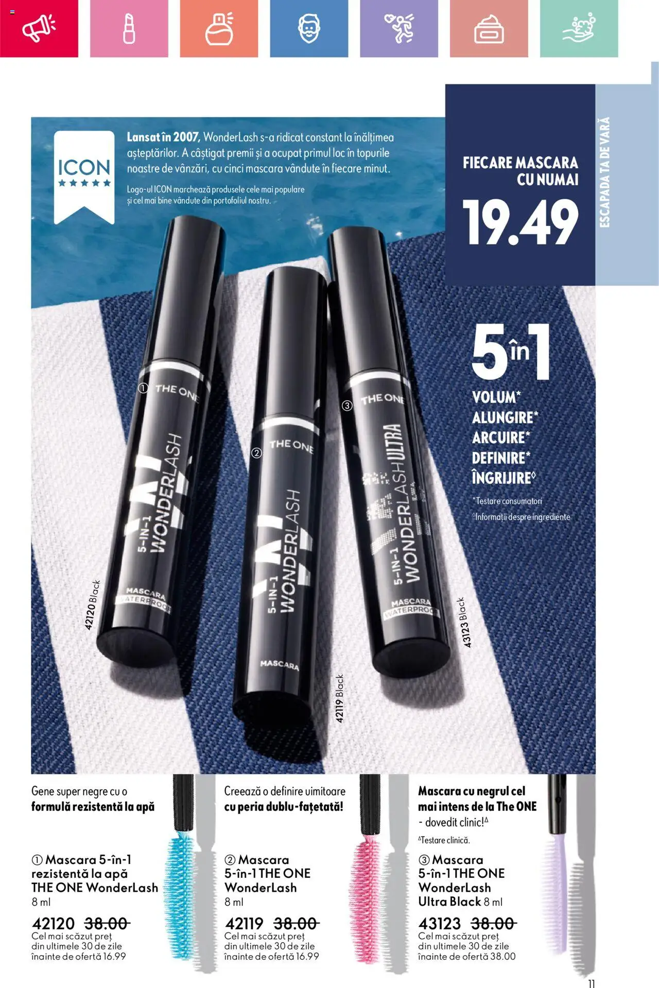 Catalog Oriflame 15 Iunie - 5 Iulie 2025 | Pagina 11 | Produse: Mascara, Apă