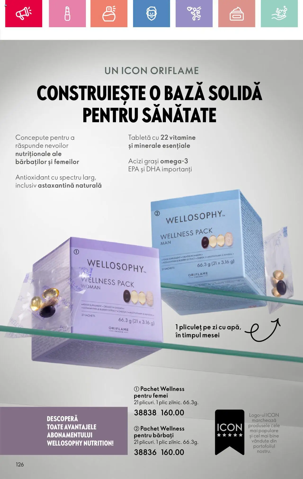 Catalog Oriflame 15 Iunie - 5 Iulie 2025 | Pagina 126 | Produse: Tabletă, Chaussures de ski
