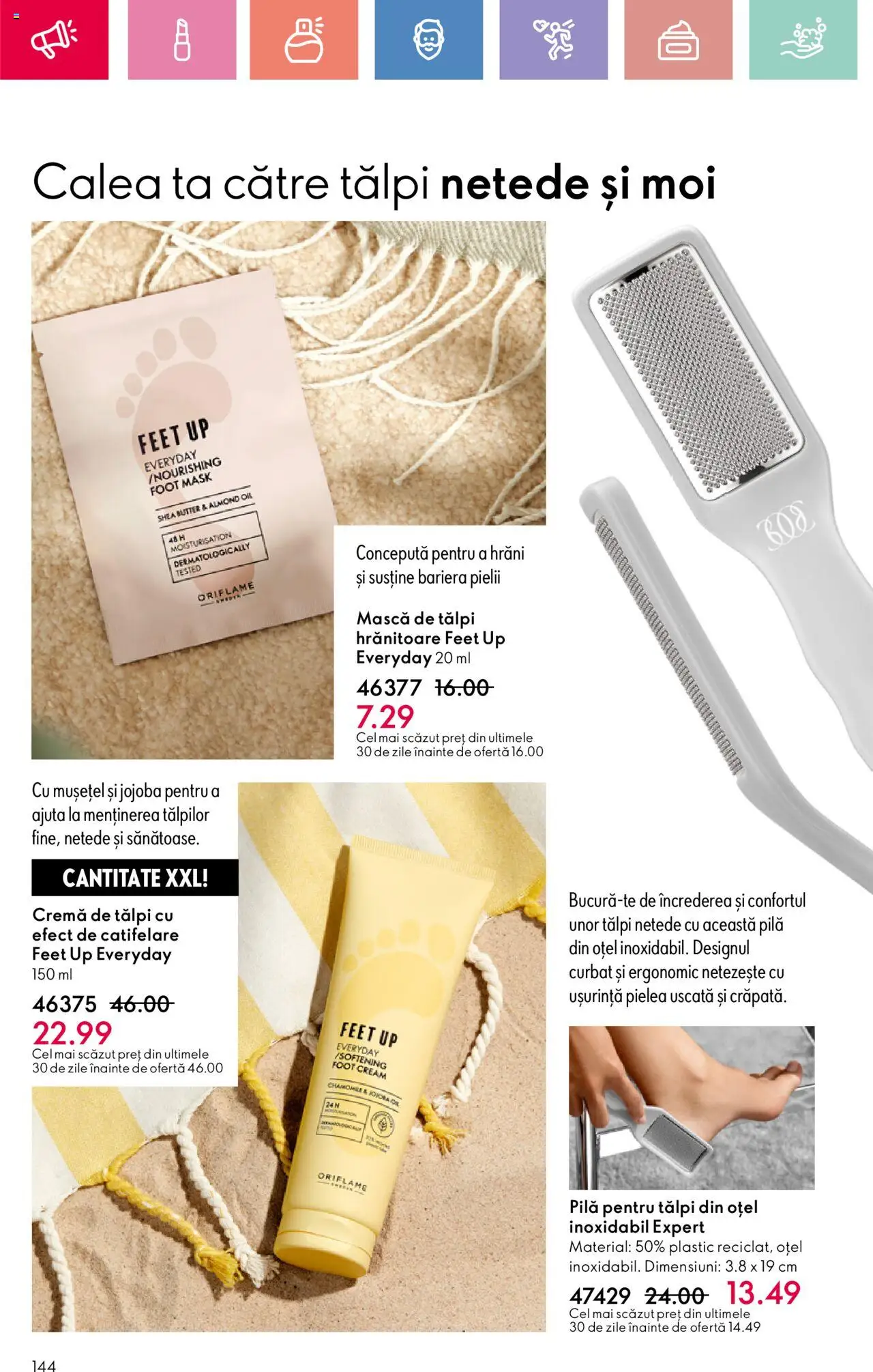 Catalog Oriflame 15 Iunie - 5 Iulie 2025 | Pagina 144 | Produse: Cremă