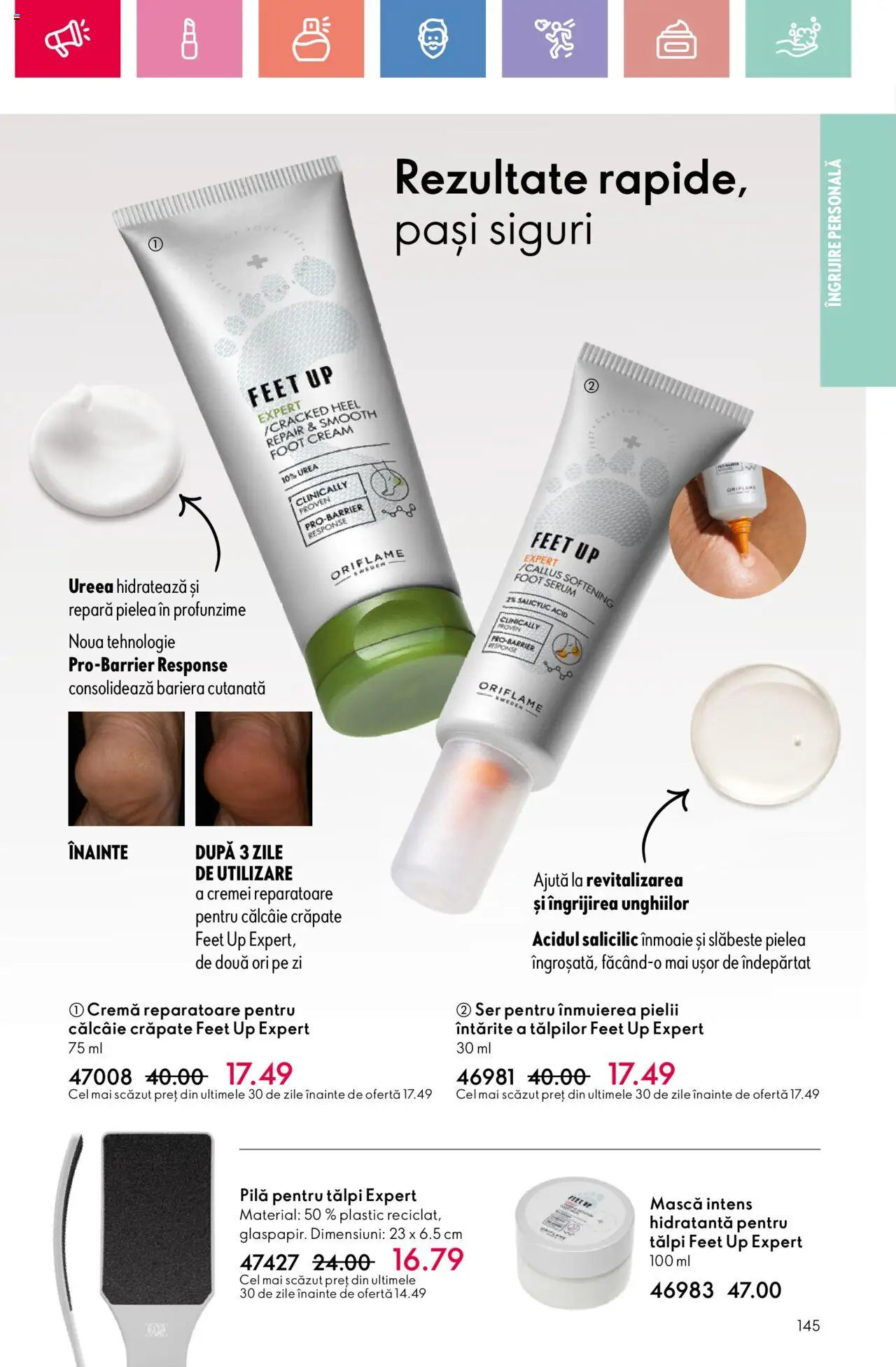 Catalog Oriflame 15 Iunie - 5 Iulie 2025 | Pagina 145 | Produse: Serum, Cremă