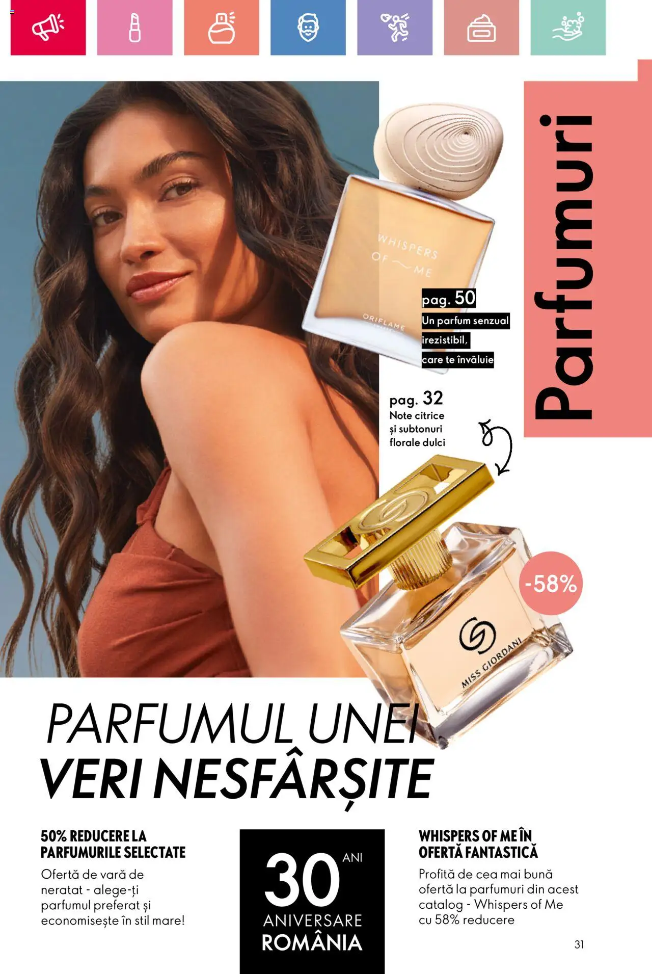 Catalog Oriflame 15 Iunie - 5 Iulie 2025 | Pagina 31 | Produse: Parfum
