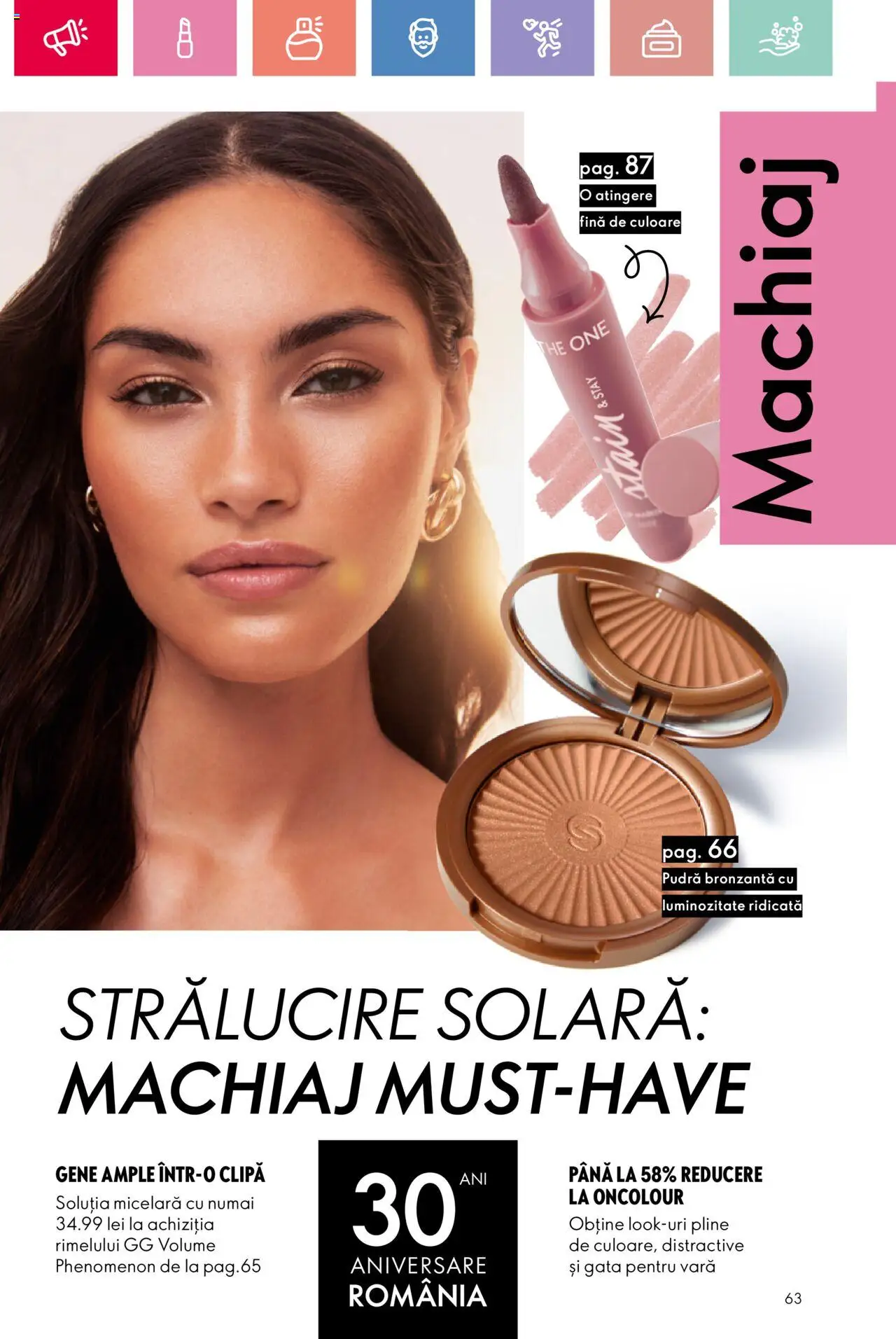 Catalog Oriflame 15 Iunie - 5 Iulie 2025 | Pagina 63 | Produse: Machiaj, Pudră
