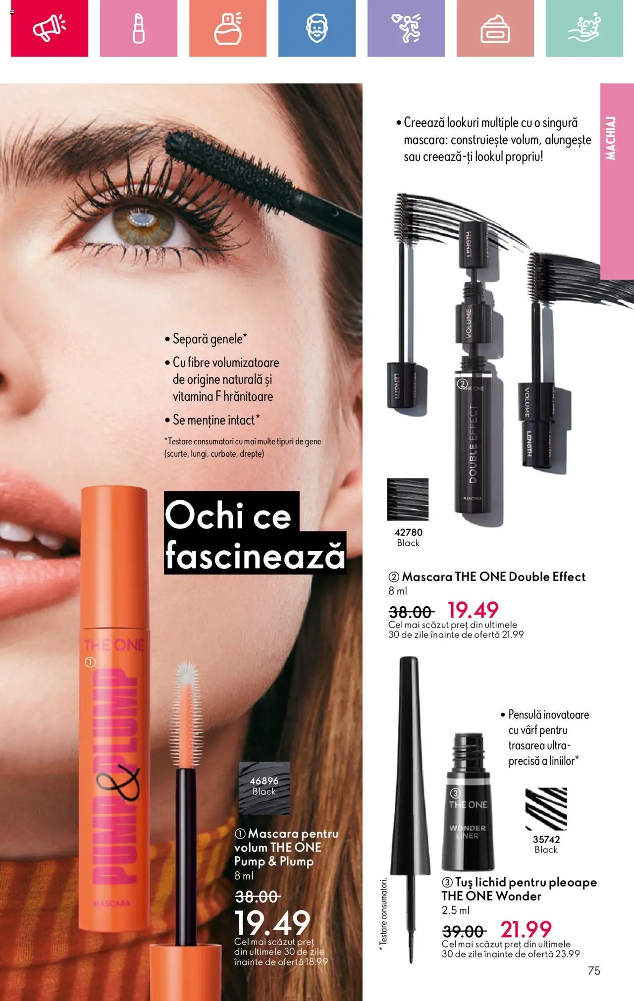 Catalog Oriflame 15 Iunie - 5 Iulie 2025 | Pagina 75 | Produse: Machiaj, Mascara