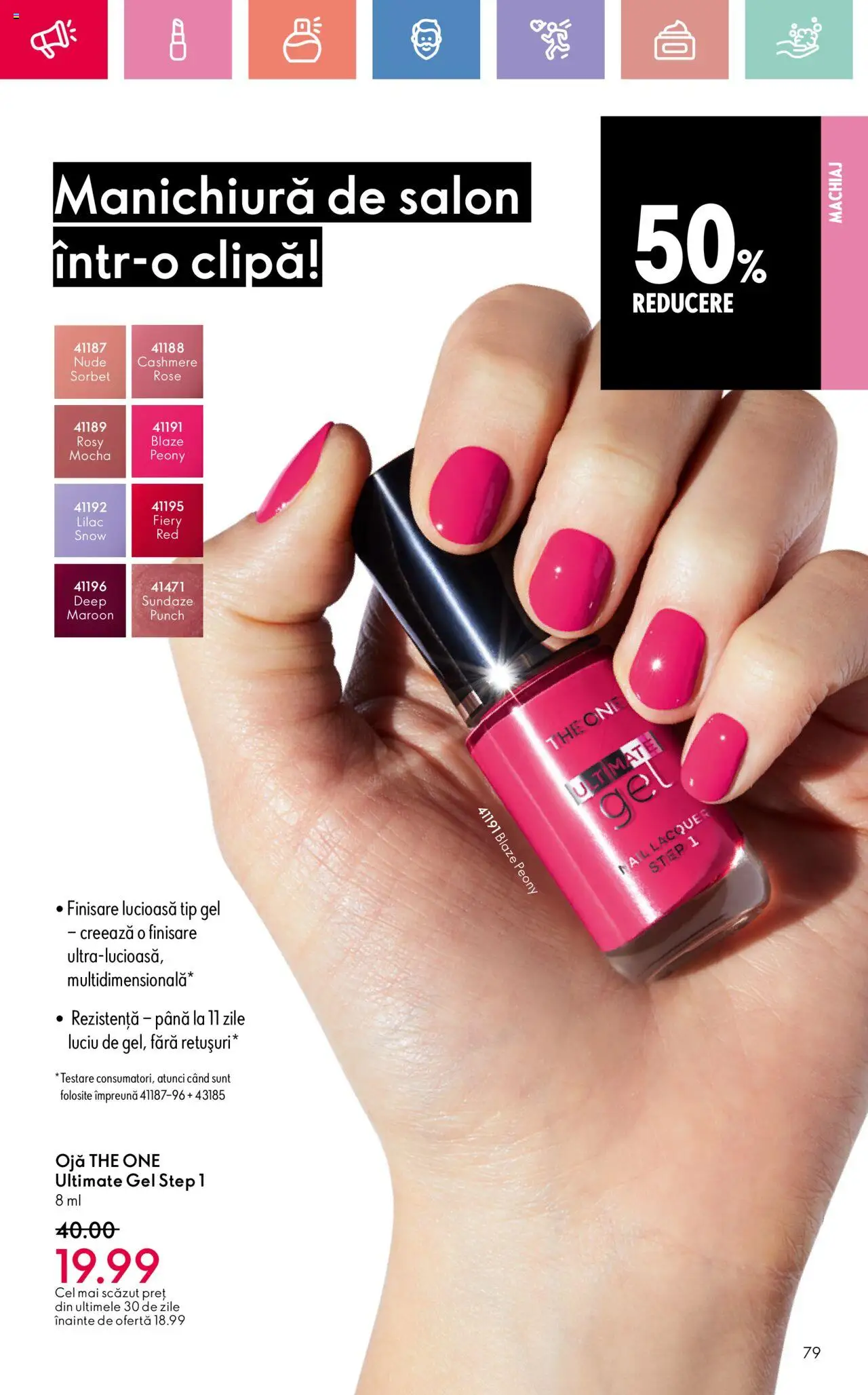 Catalog Oriflame 15 Iunie - 5 Iulie 2025 | Pagina 79 | Produse: Machiaj, Ojă