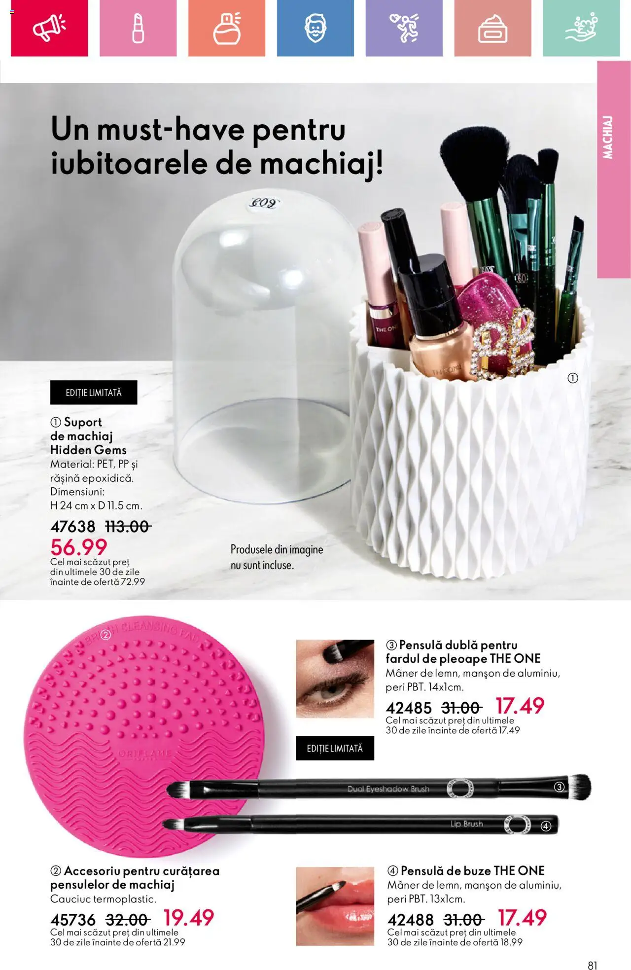 Catalog Oriflame 15 Iunie - 5 Iulie 2025 | Pagina 81 | Produse: Mâner, Machiaj