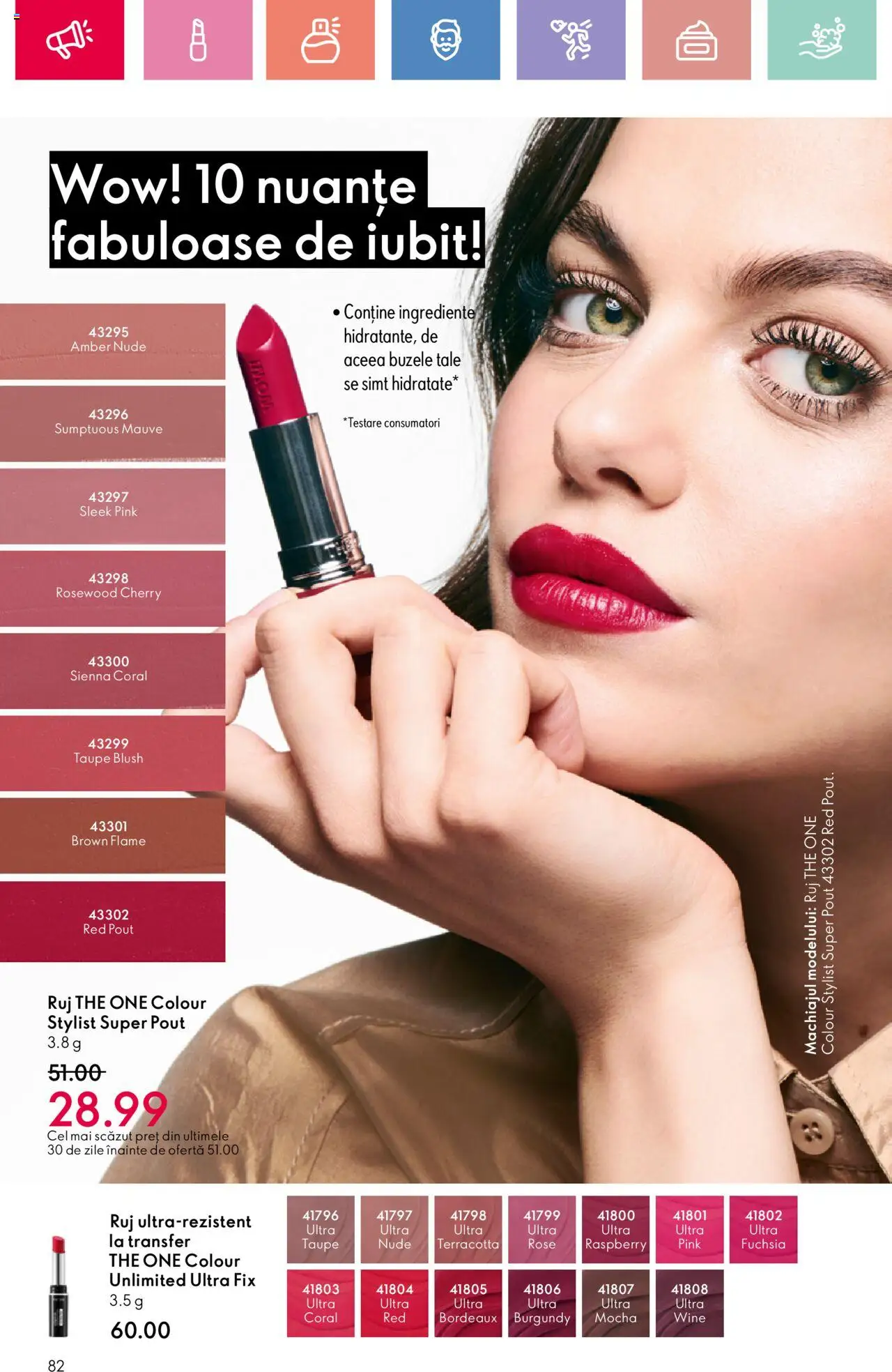 Catalog Oriflame 15 Iunie - 5 Iulie 2025 | Pagina 82 | Produse: Blush, Ruj