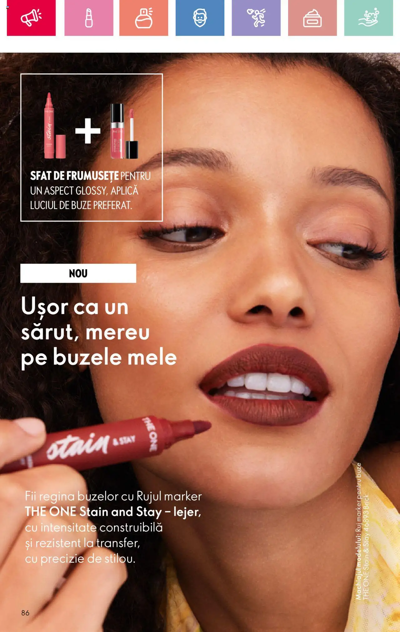 Catalog Oriflame 15 Iunie - 5 Iulie 2025 | Pagina 86 | Produse: Ruj
