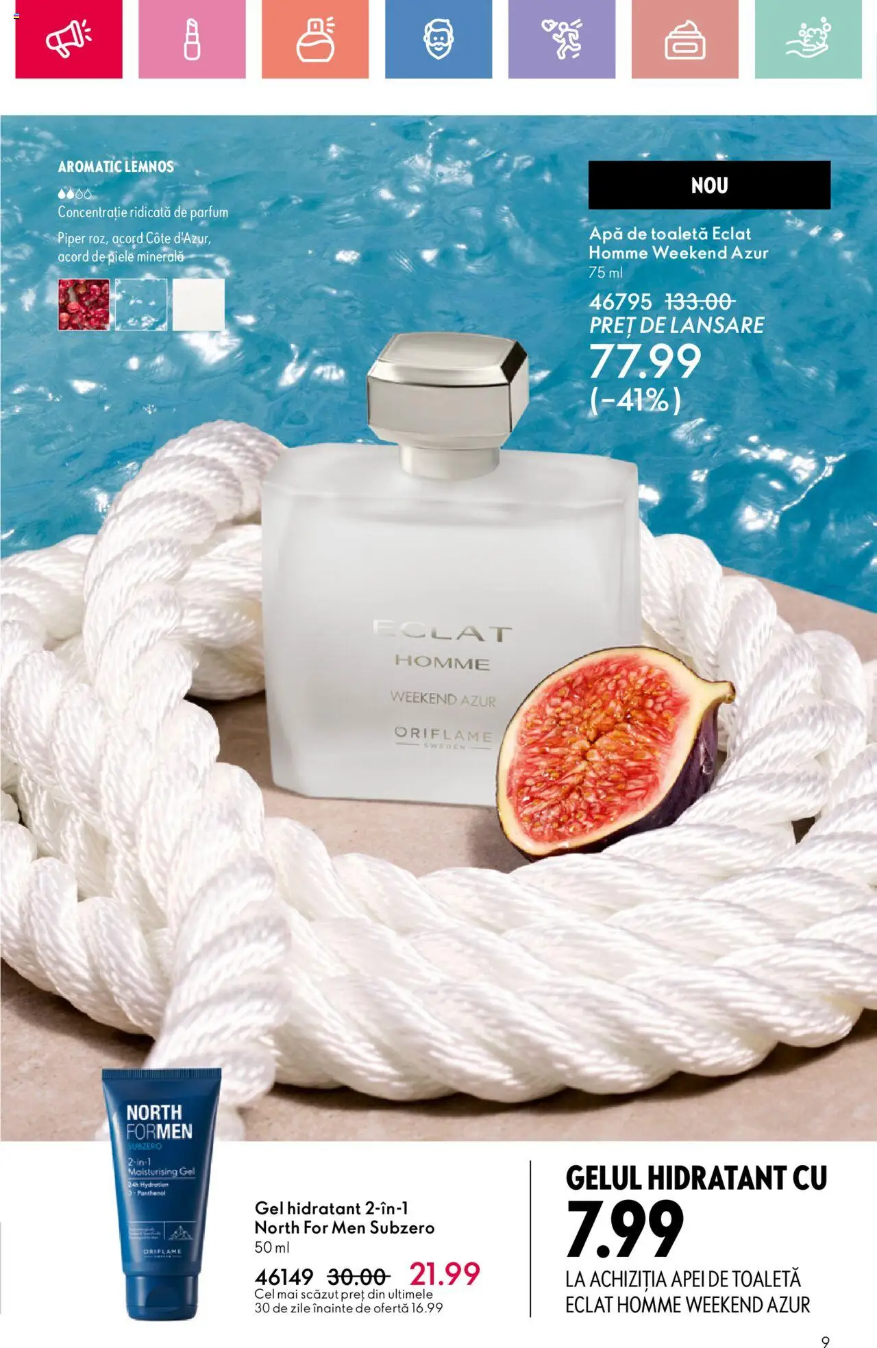 Catalog Oriflame 15 Iunie - 5 Iulie 2025 | Pagina 9 | Produse: Parfum, Apă de toaletă, Apă, Piper