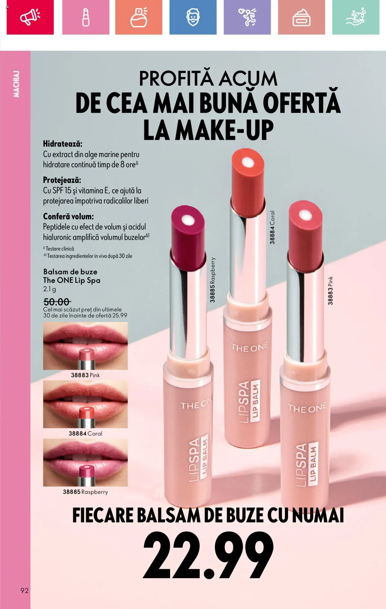 Catalog Oriflame 15 Iunie - 5 Iulie 2025 | Pagina 92 | Produse: Machiaj, Balsam