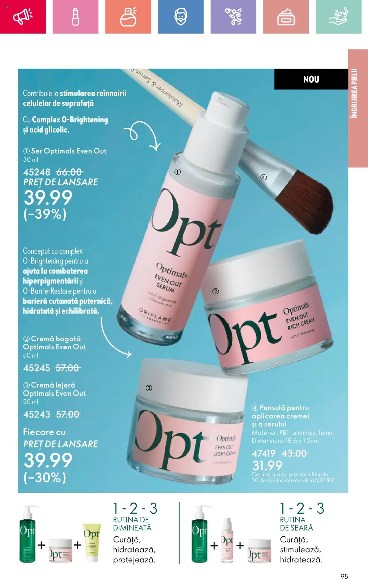 Catalog Oriflame 15 Iunie - 5 Iulie 2025 | Pagina 95 | Produse: Serum, Cremă