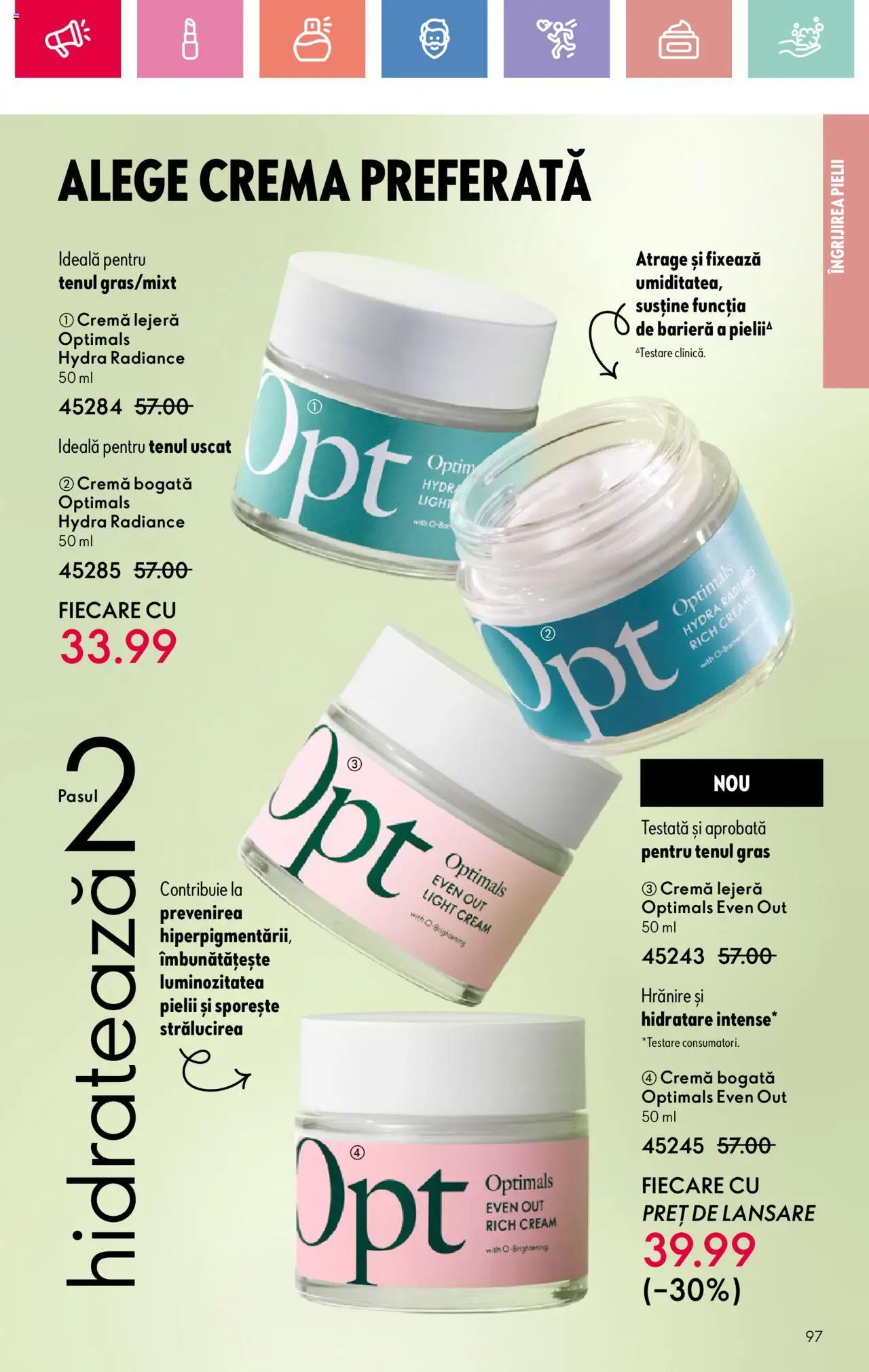 Catalog Oriflame 15 Iunie - 5 Iulie 2025 | Pagina 97 | Produse: Cremă