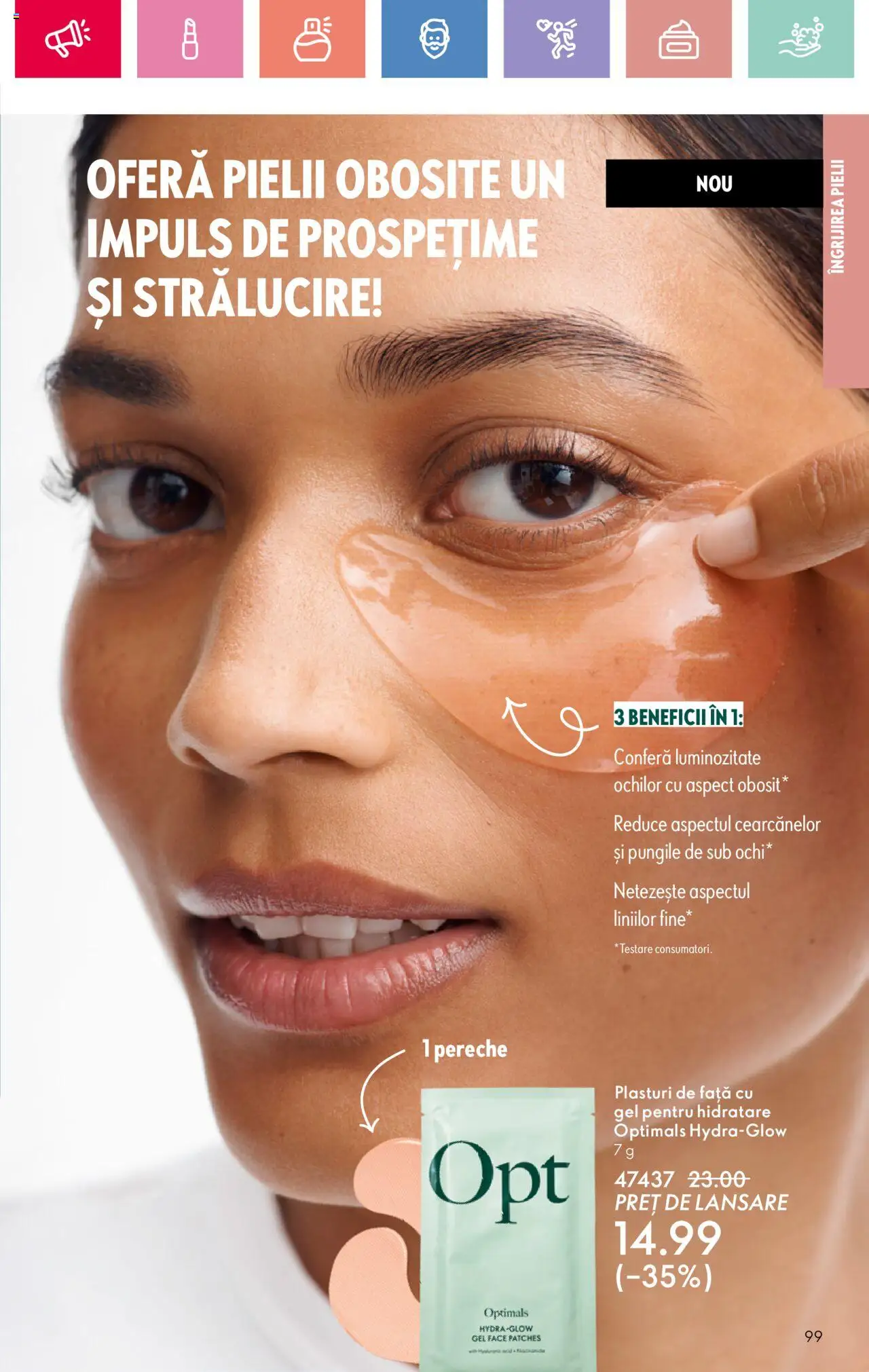 Catalog Oriflame 15 Iunie - 5 Iulie 2025 | Pagina 99 | Produse: Plasturi