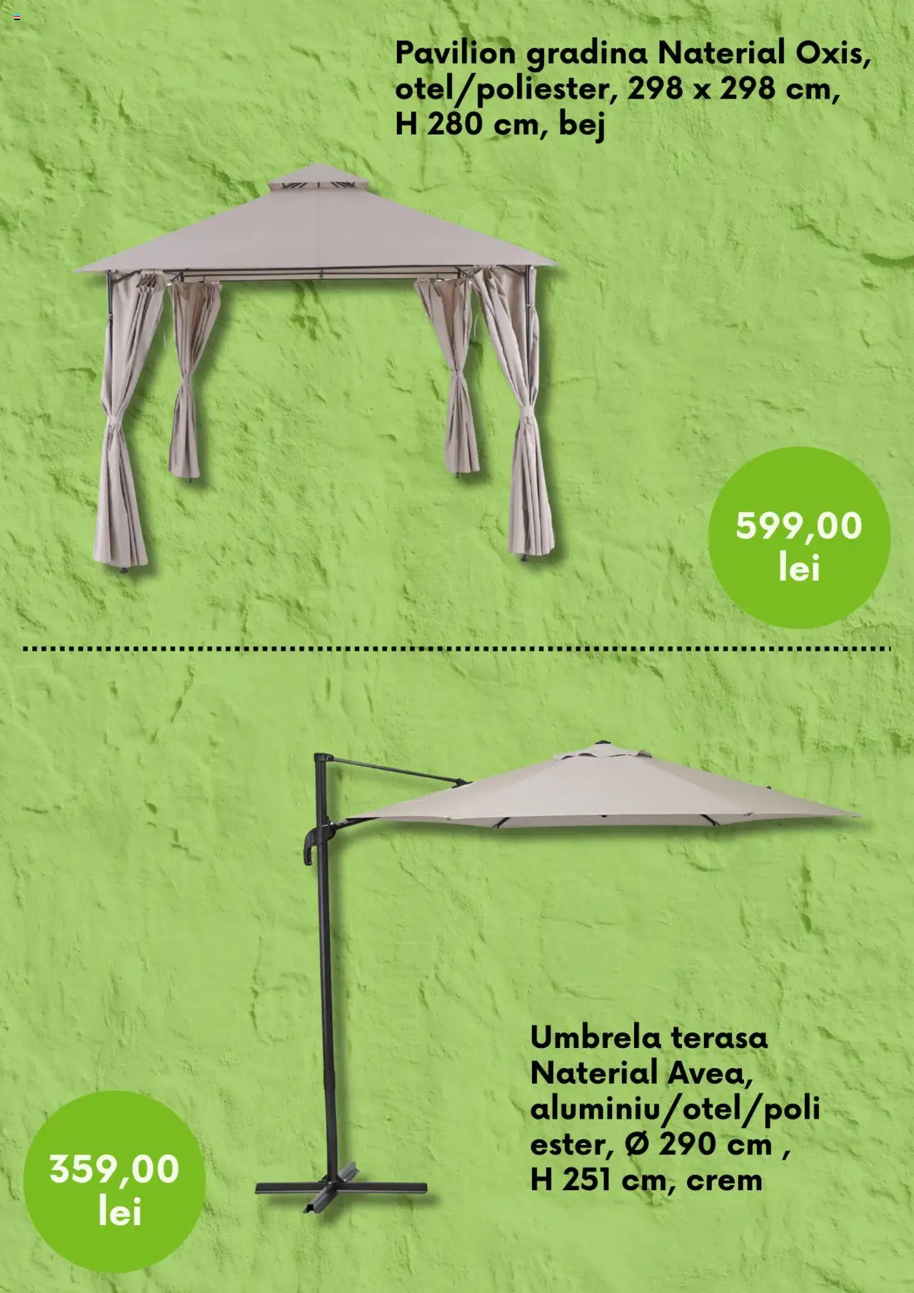 Catalog Leroy Merlin 19 Mai - 26 Iunie 2025 | Pagina 6 | Produse: Umbrelă, Pavilion