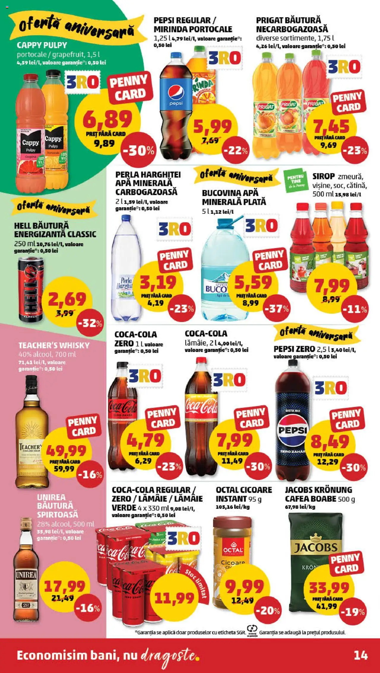 Catalog PENNY Market 21 - 27 Mai 2025 | Pagina 14 | Produse: Amerikan servis, Köpek çiti, Băutură energizantă, Lămâie