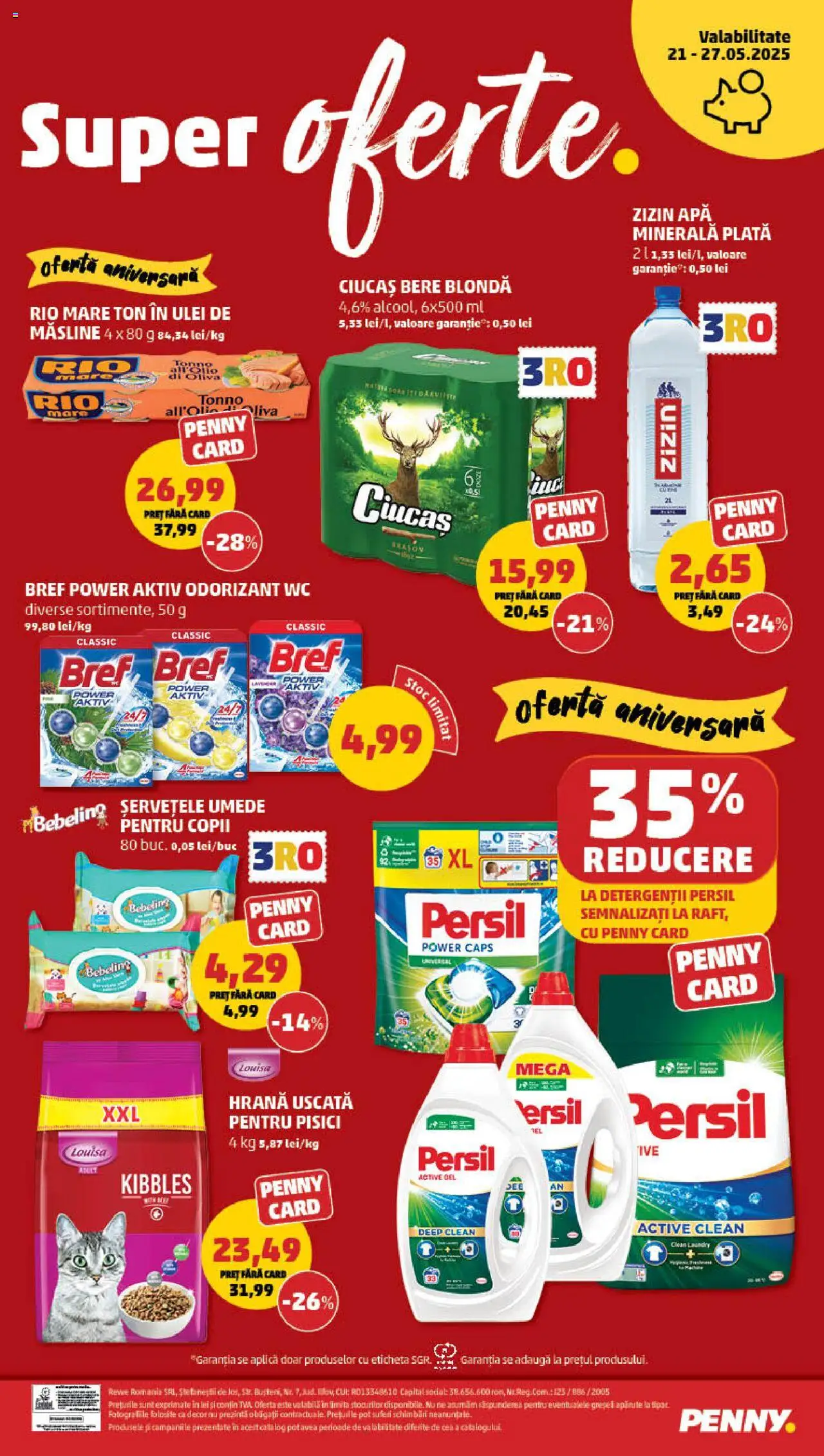Catalog PENNY Market 21 - 27 Mai 2025 | Pagina 20 | Produse: Pomelo, Yazı tahtası kalemi, Măsline, Apă