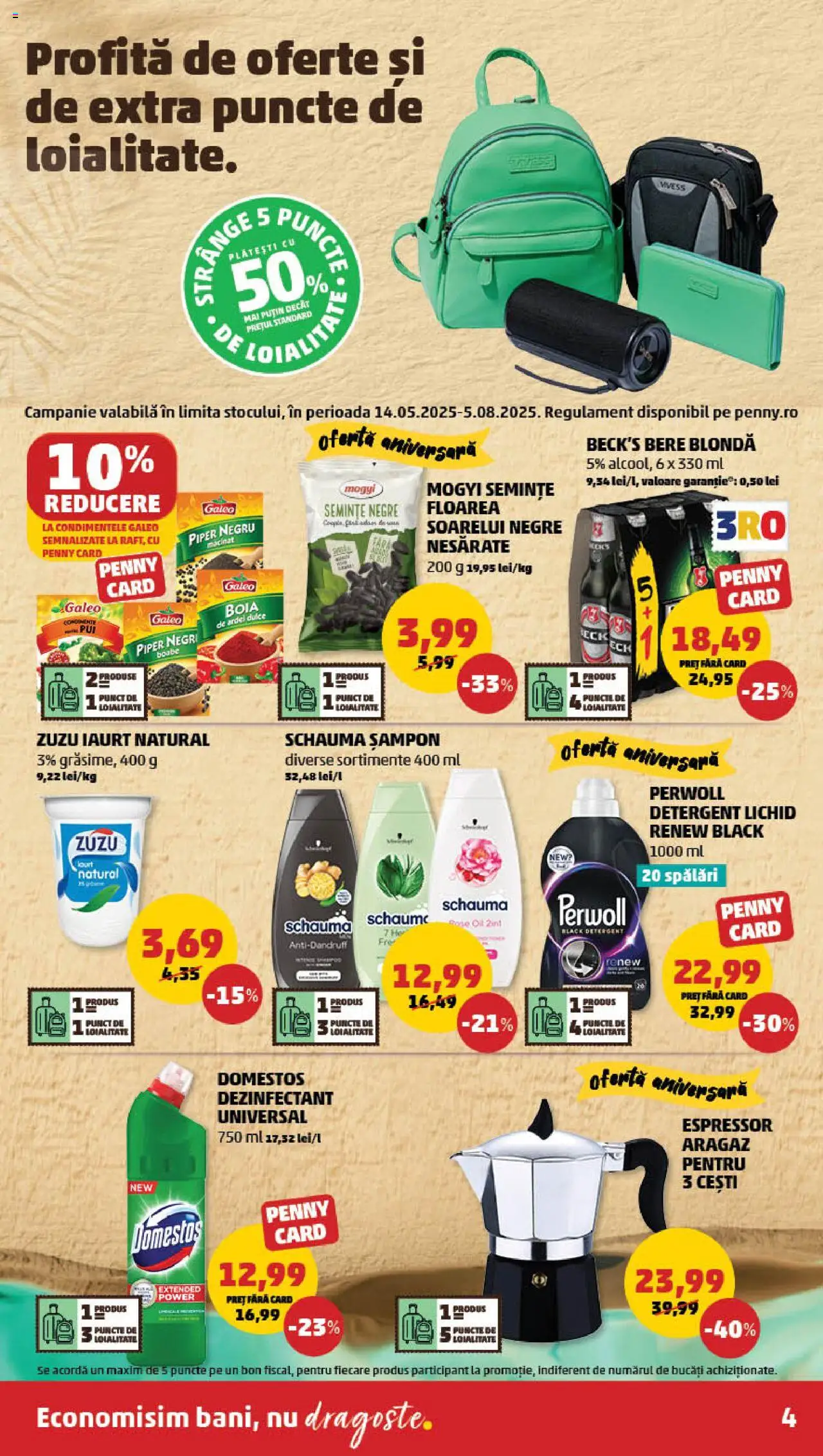 Catalog PENNY Market 21 - 27 Mai 2025 | Pagina 4 | Produse: Semințe, Șampon, Iaurt, Condimente