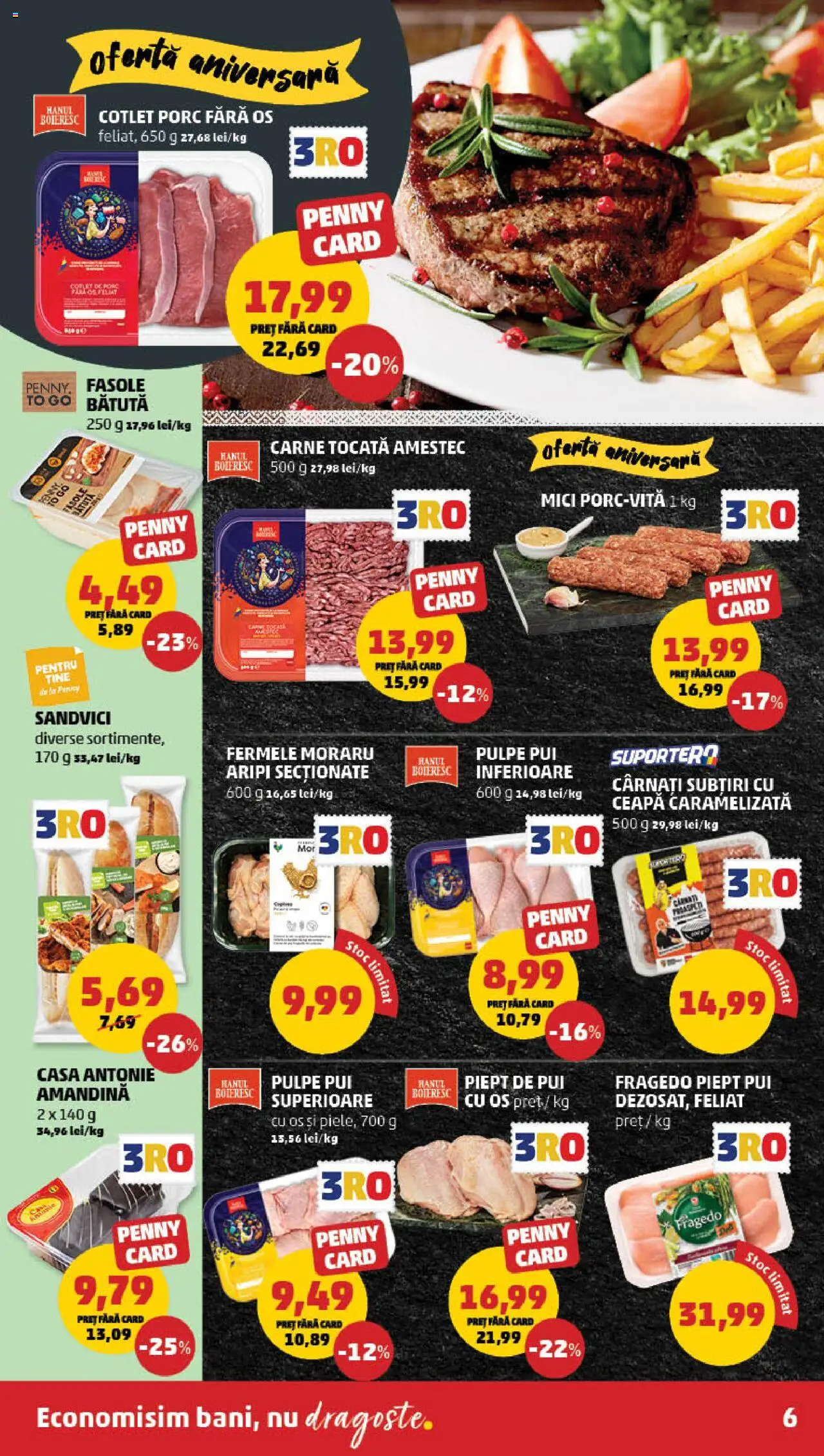 Catalog PENNY Market 21 - 27 Mai 2025 | Pagina 6 | Produse: Hacıyatmaz Kedi Oyuncağı, Amandină, Ceapă, Cârnați